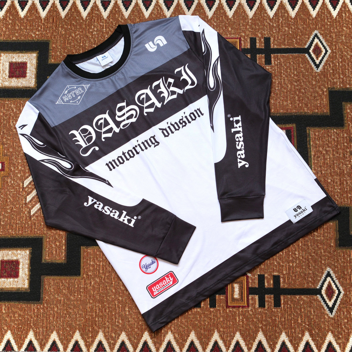 Yasaki Black Flame MX Racing Jersey YAS021