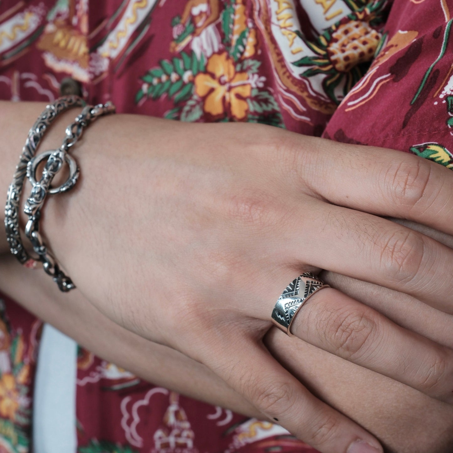 Dear Blossom Navajo Ring (R-118)