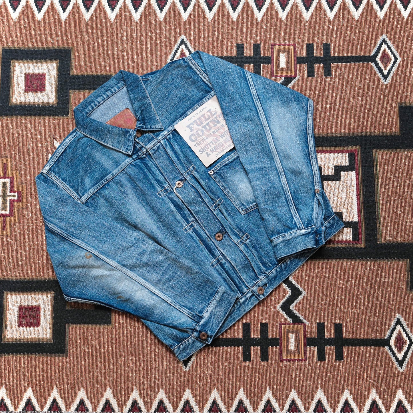 FULL COUNT WWII Model 11.5oz Denim Jacket HW (Master of Reality)