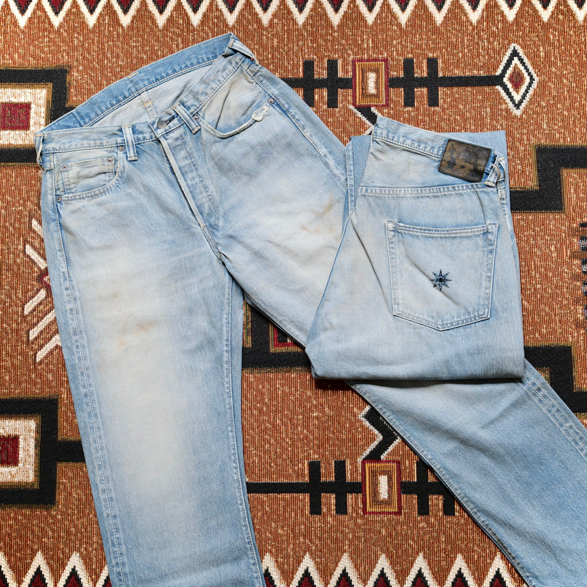 FULL COUNT Wide Denim (Hand Wash)
