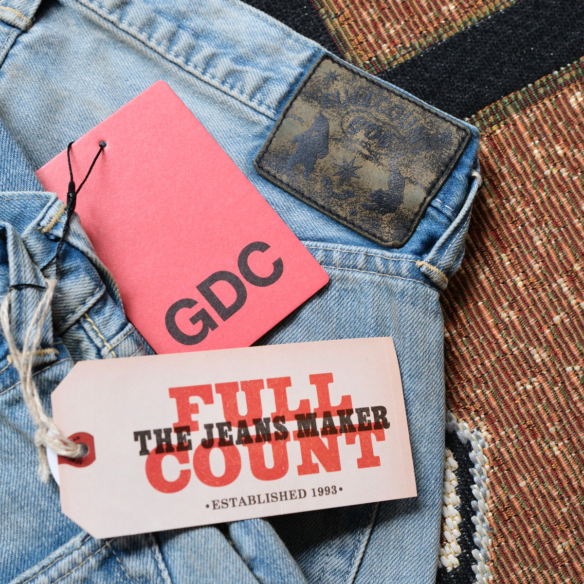 FULL COUNT Wide Denim (Hand Wash)