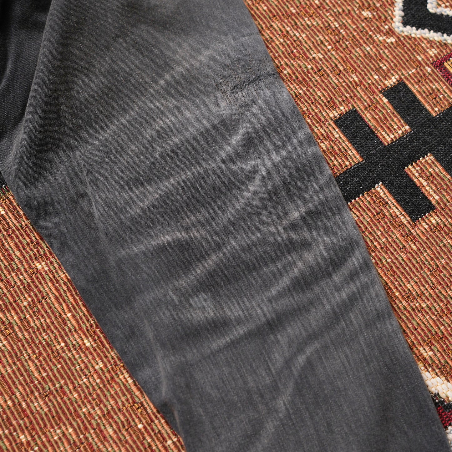 FULL COUNT US Army Denim Pullover Shirt (Vintage Effect)