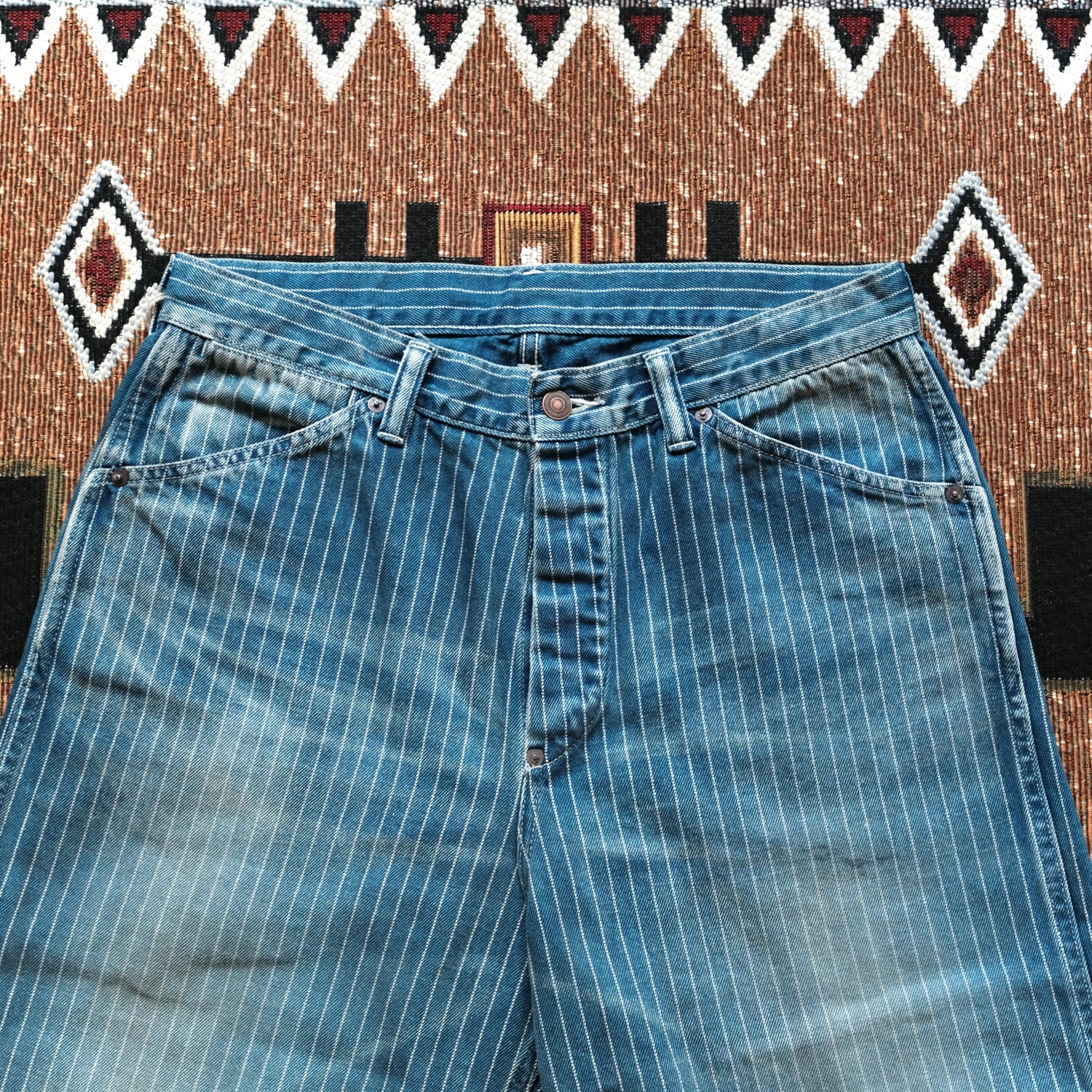 FULL COUNT Indigo Wabash Work Pants HW