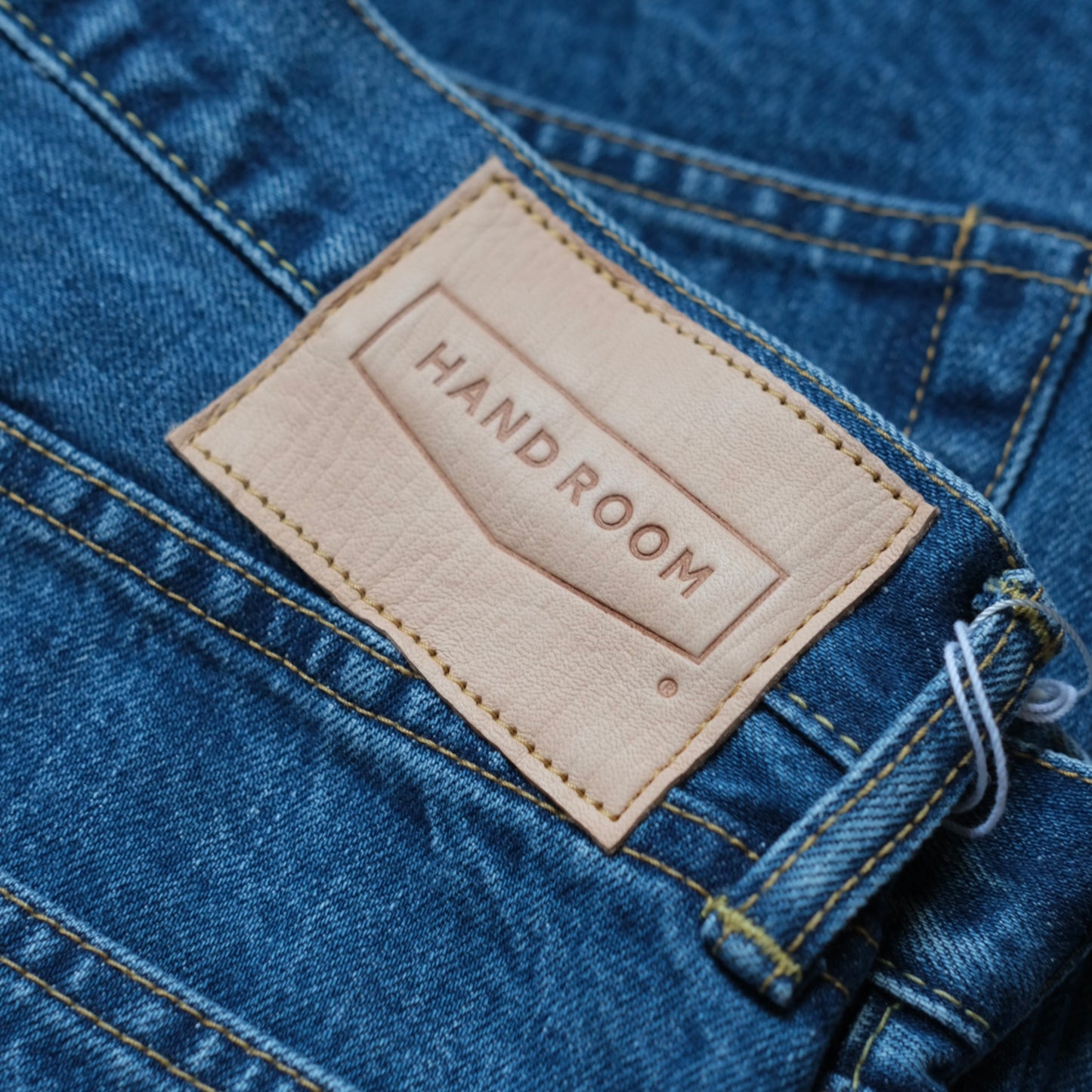 HAND ROOM Wide Fit 5 Pockets Jeans (Bio Fade)