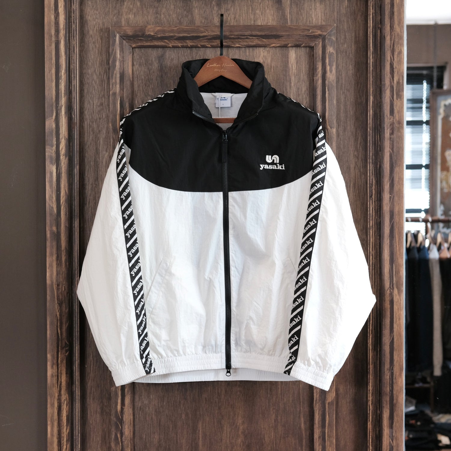 Yasaki Retro Stripe Track Jacket