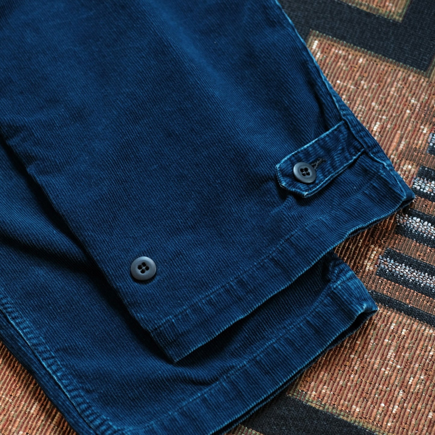 FULL COUNT M43 Indigo Corduroy Trousers