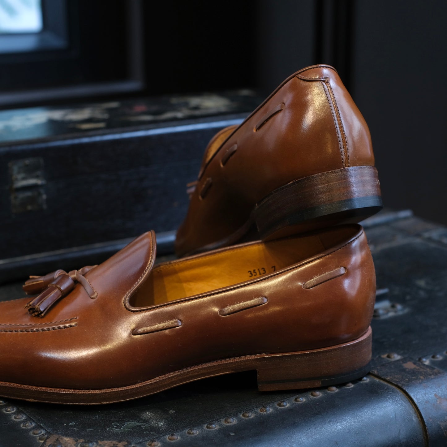 Oriental Shoemaker Shell Cordovan Philips Tassel Loafer (LH Exclusive)