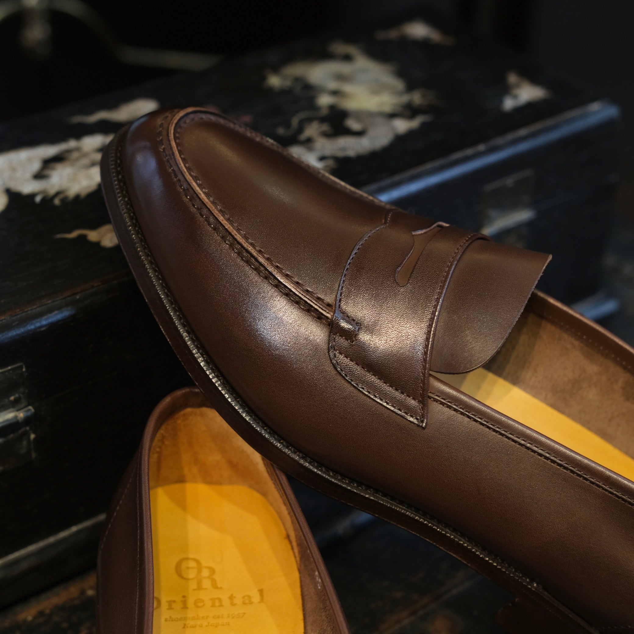 Oriental Shoemaker Unlined Albers Penny Loafer – Leather Healer