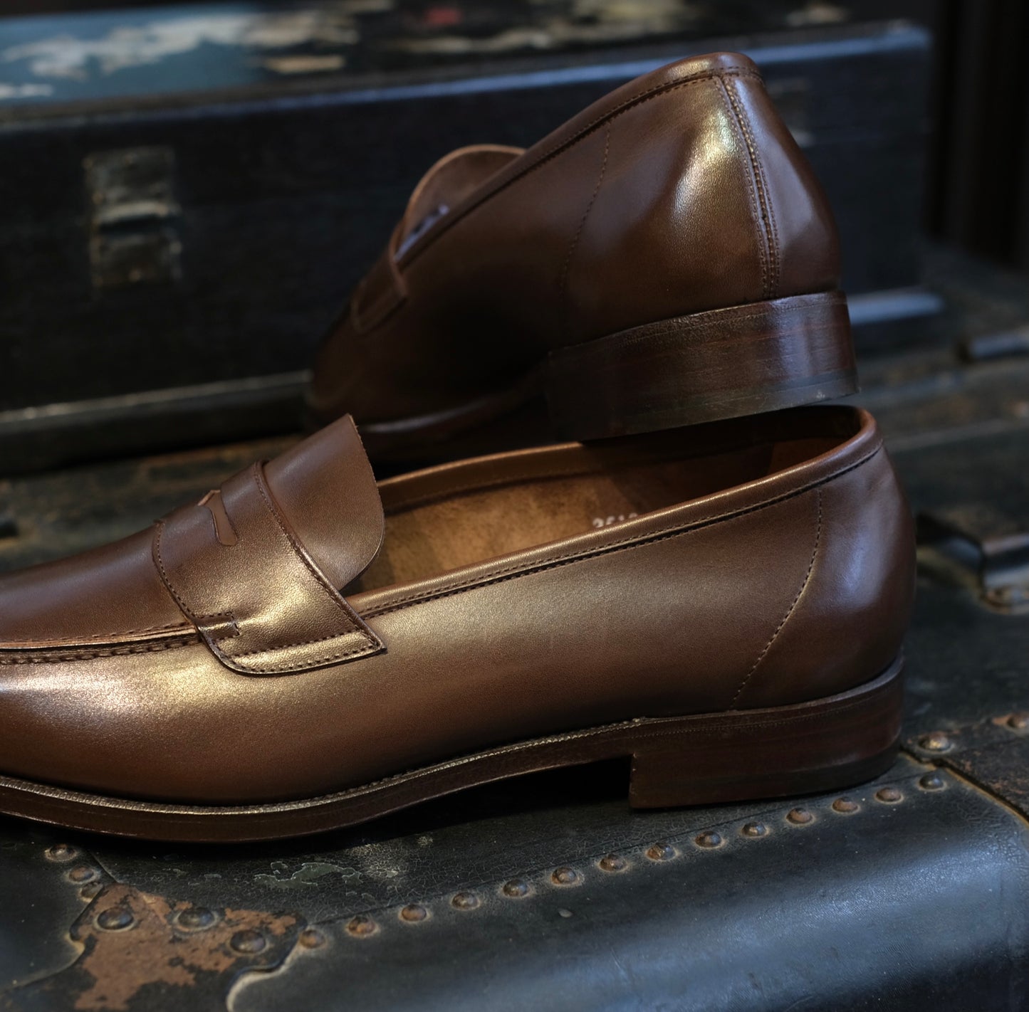 Oriental Shoemaker Unlined Albers Penny Loafer