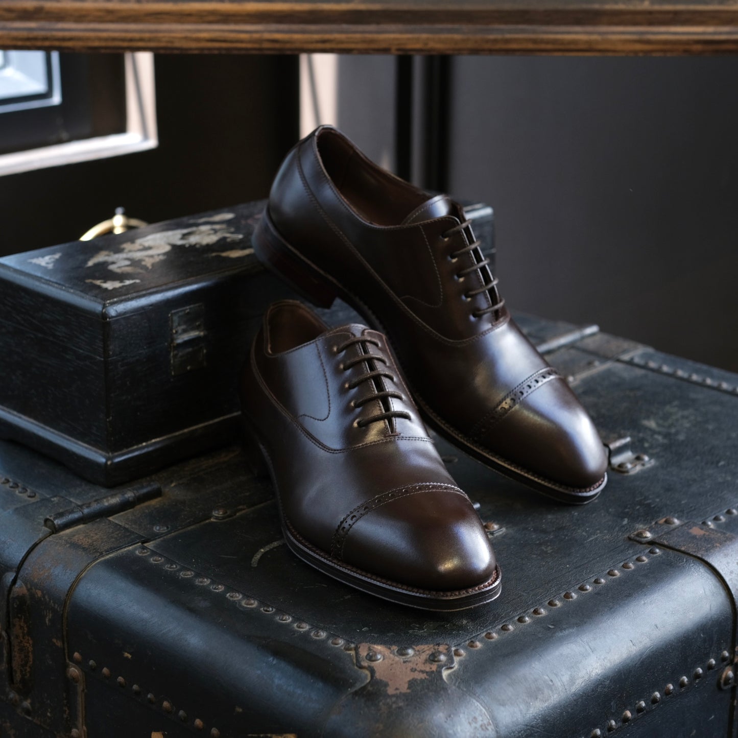 TLB Mallorca Punched Cap Toe Oxford (Alan)