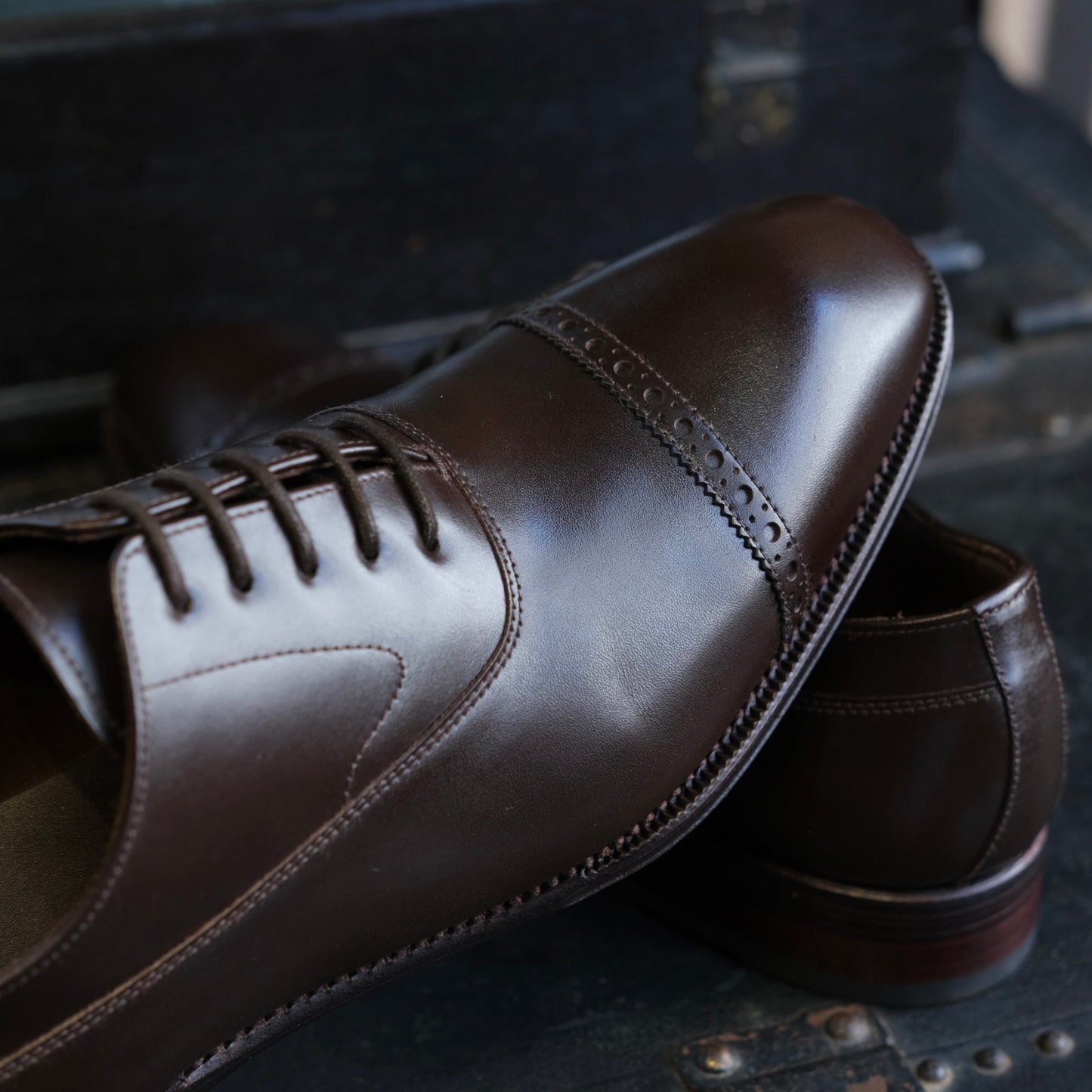 TLB Mallorca Punched Cap Toe Oxford (Alan)