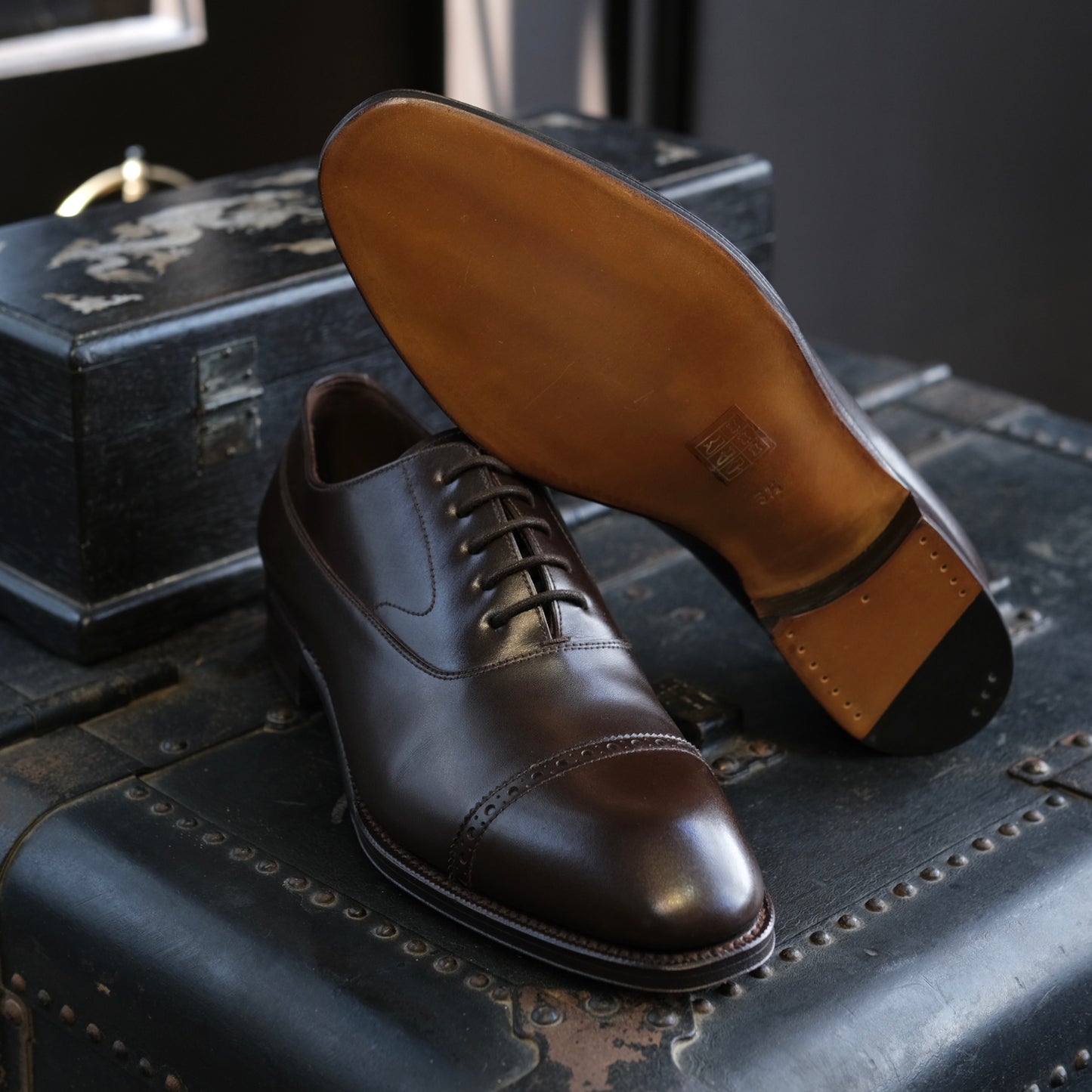 TLB Mallorca Punched Cap Toe Oxford (Alan)