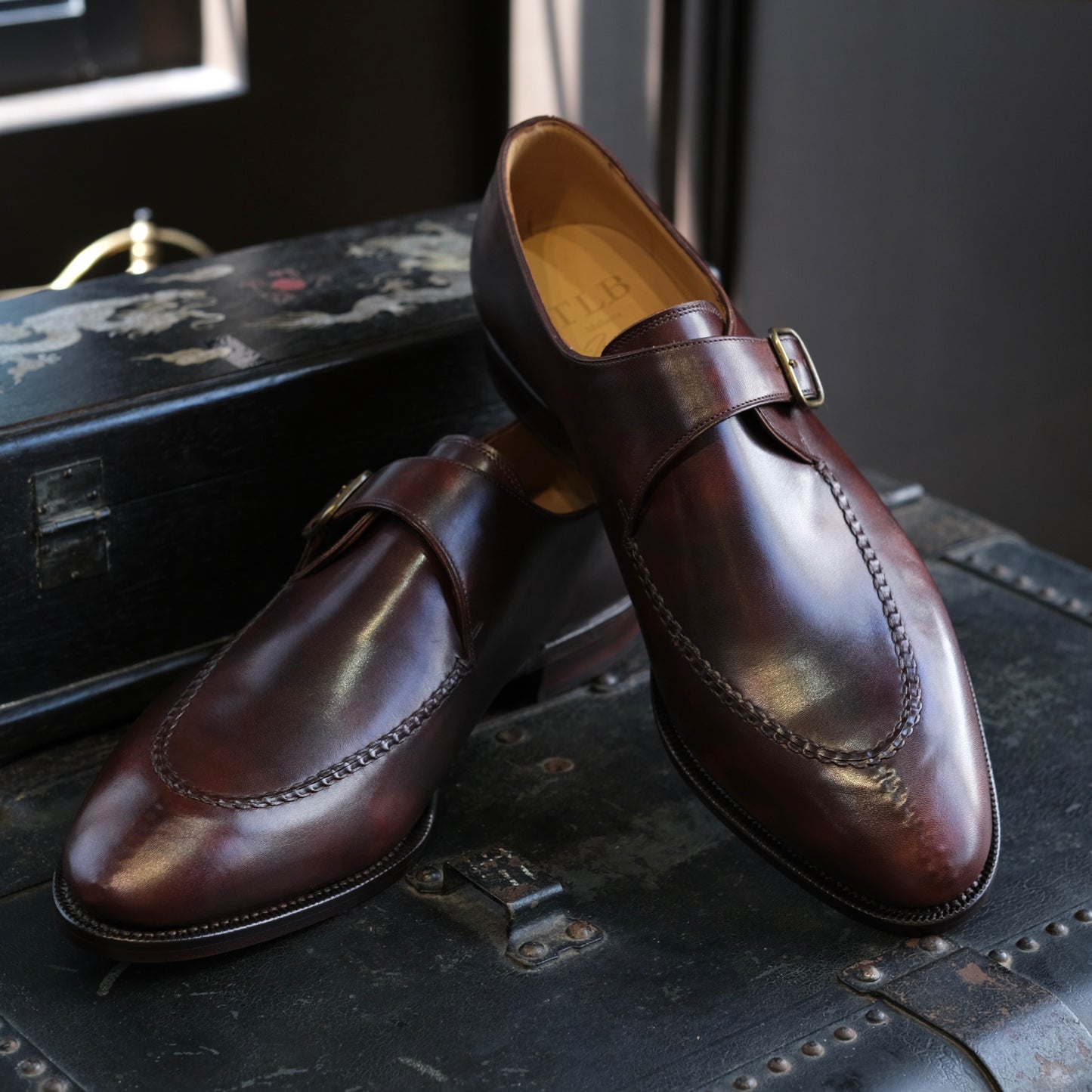 TLB Mallorca Artista Split Toe Single Monk Strap (Goya)