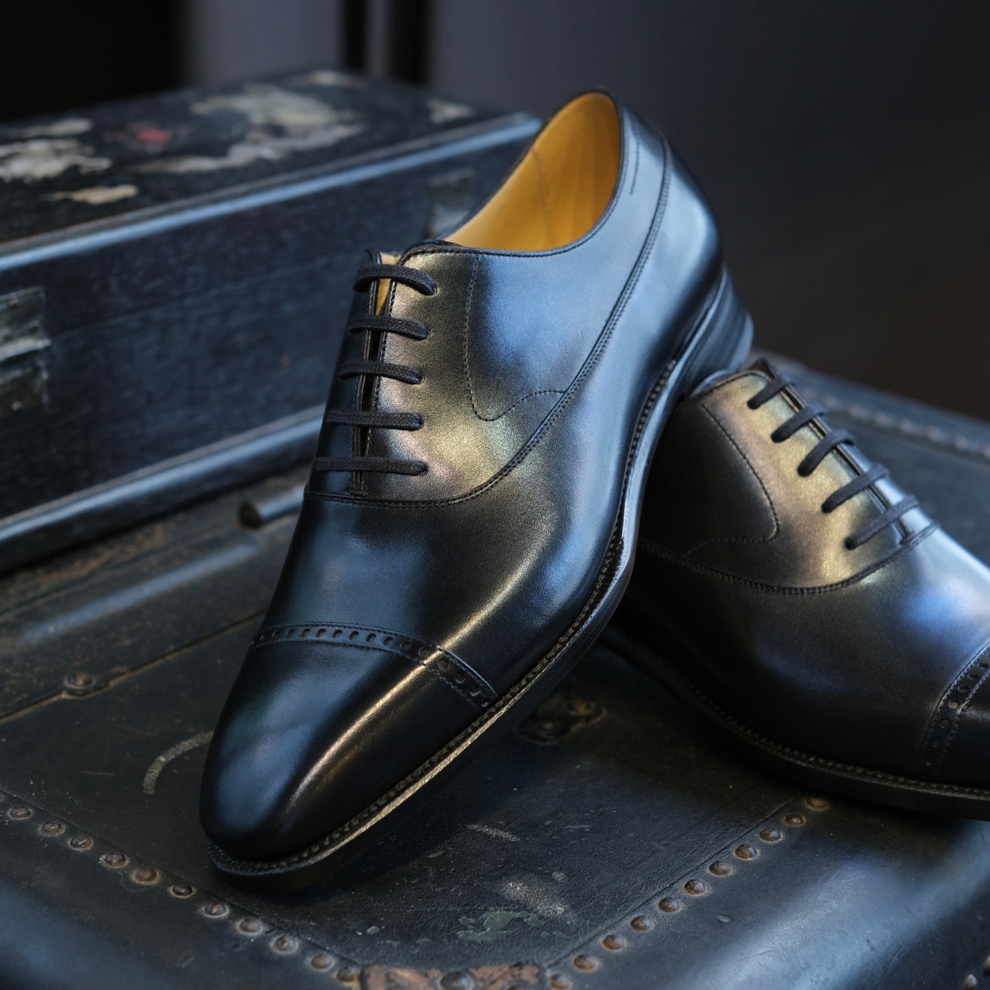 TLB Mallorca Artista Punched Cap Toe Oxford (Picasso)