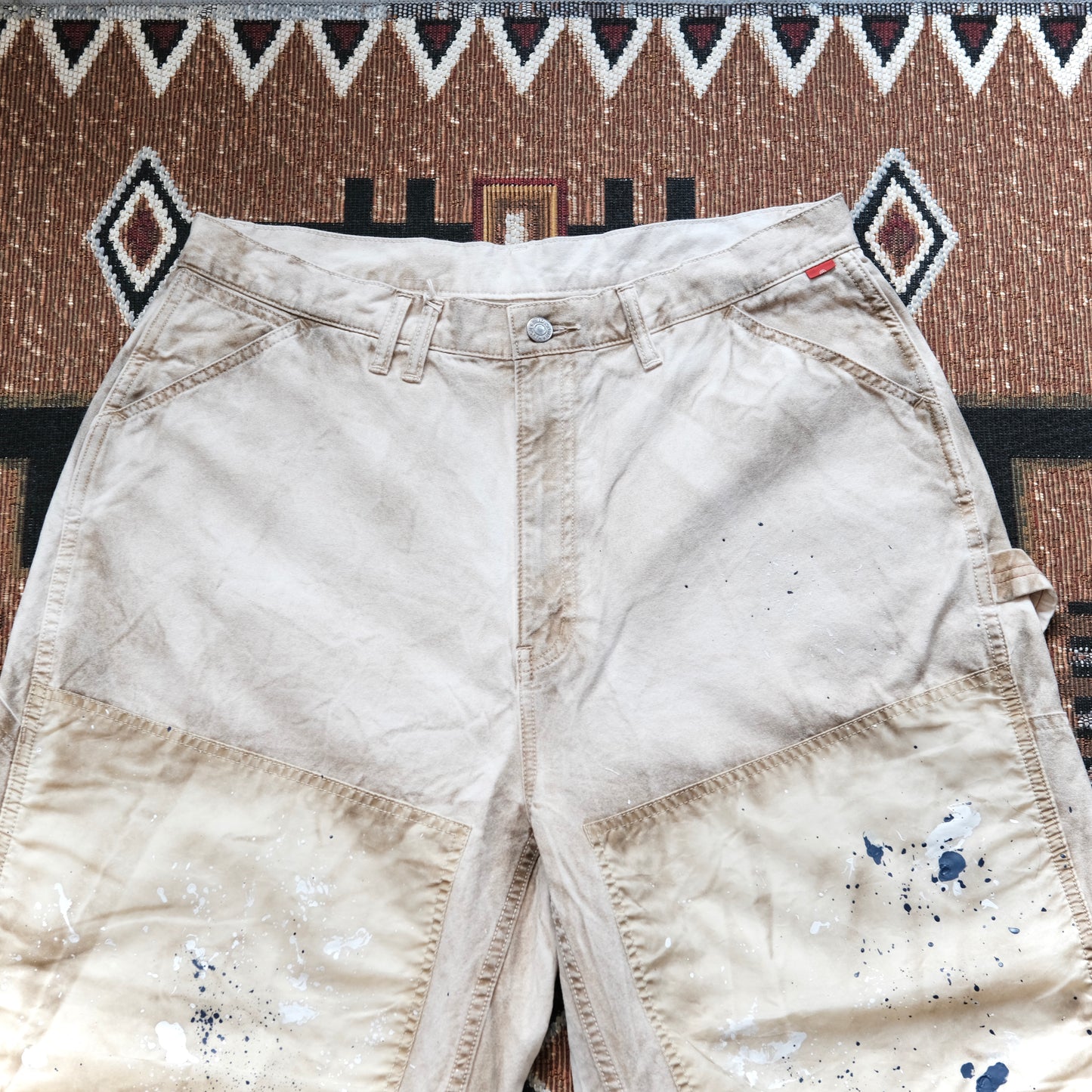 ANACHRONORM Nylon Patch Kinari Double Knee Painter Pants