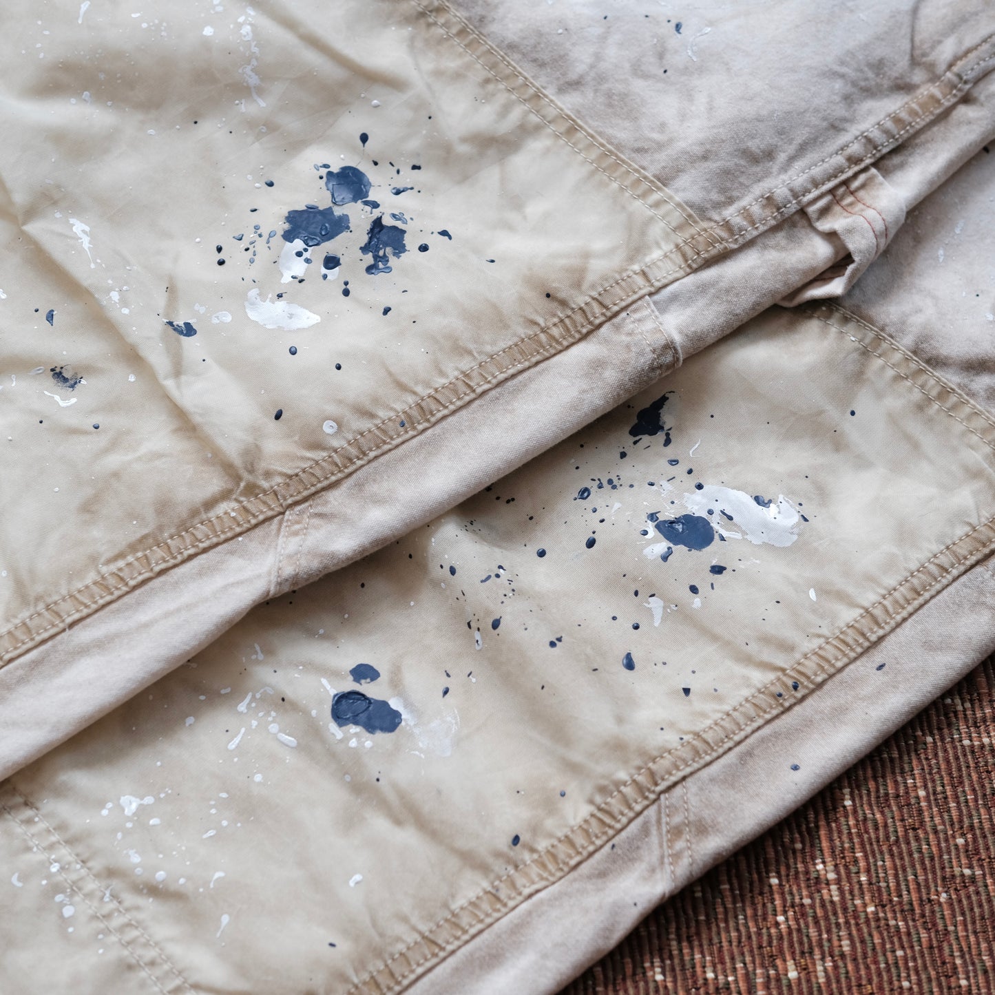 ANACHRONORM Nylon Patch Kinari Double Knee Painter Pants