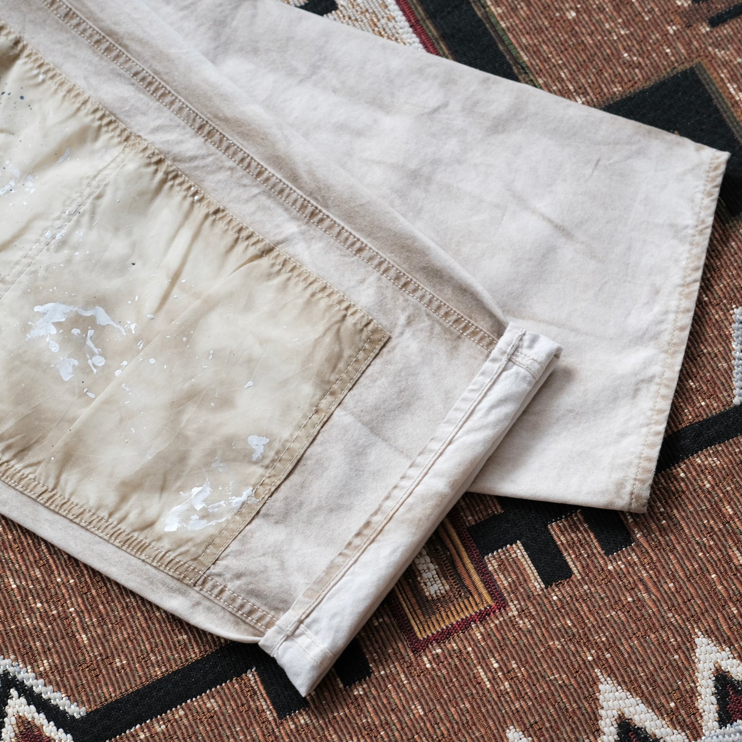 ANACHRONORM Nylon Patch Kinari Double Knee Painter Pants