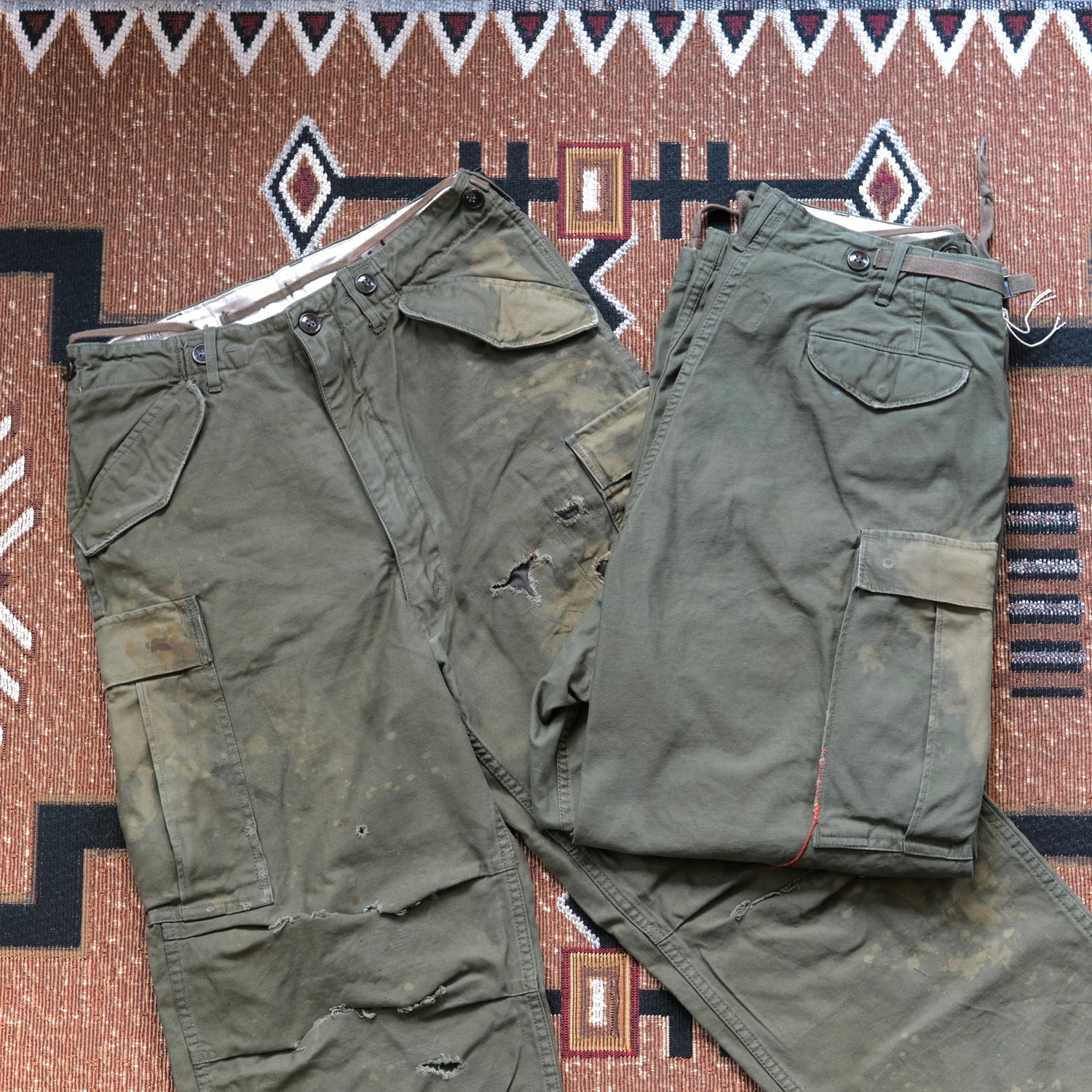 ANACHRONORM M-51 Damaged Field Cargo Pants