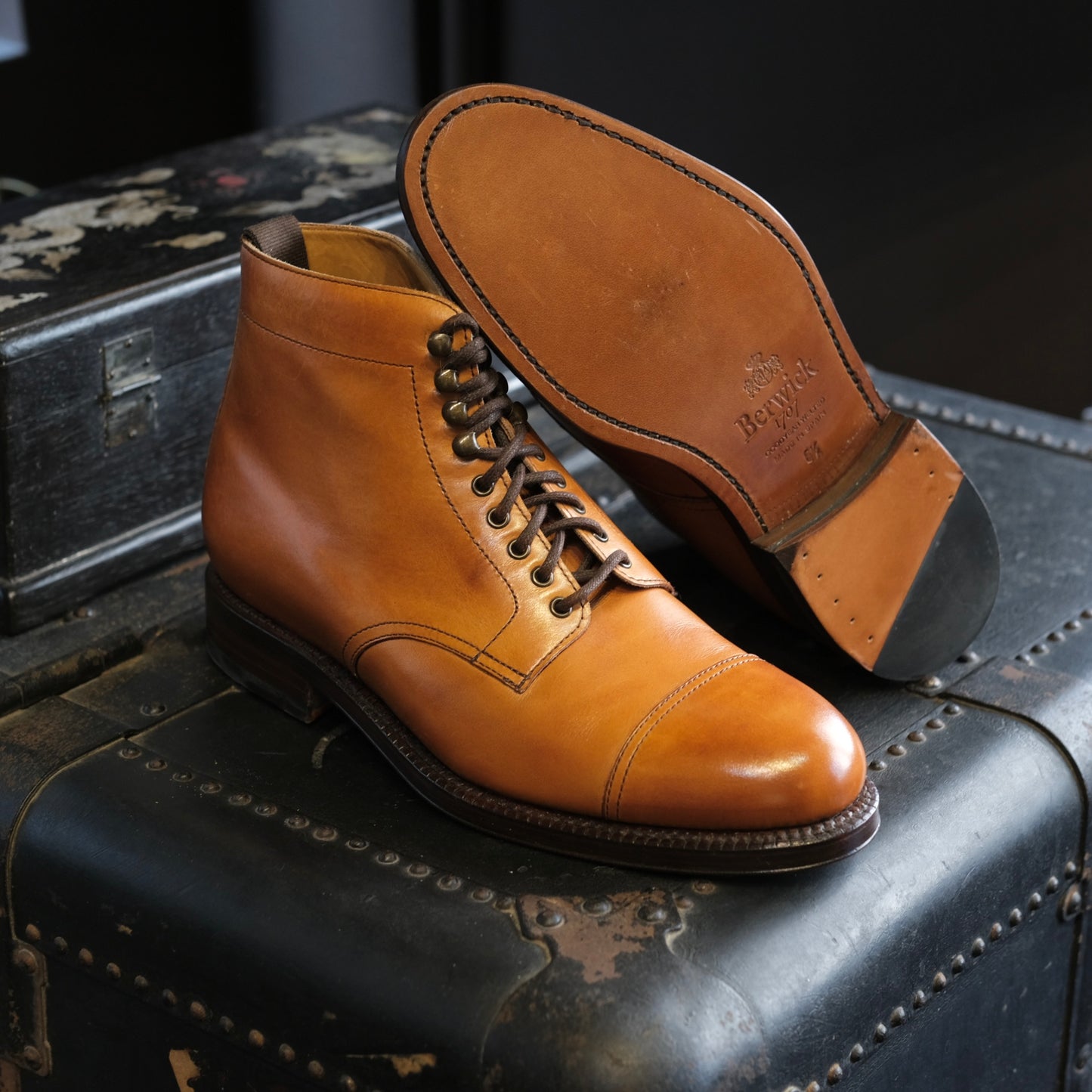 Berwick1707 Cap Toe Boot (388)