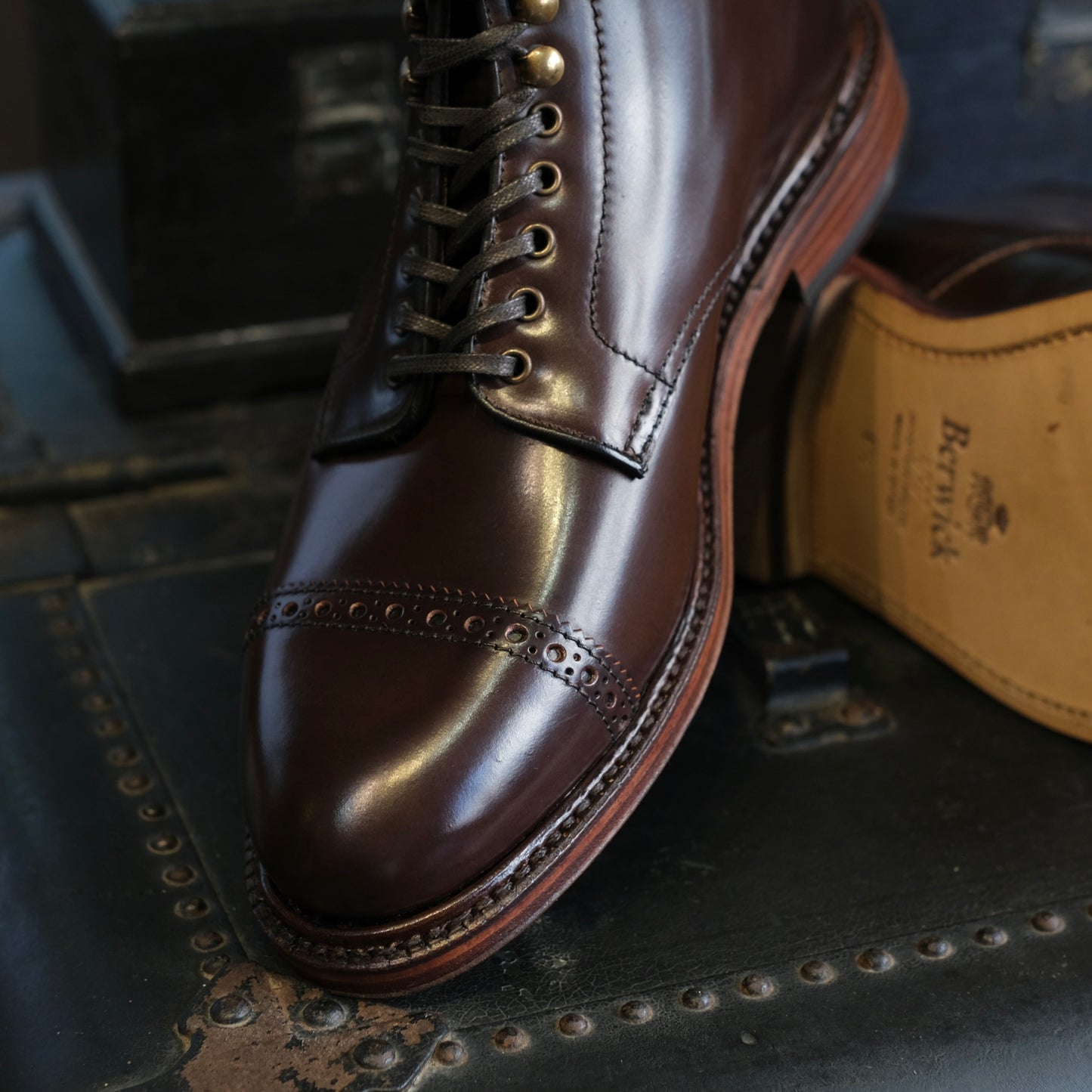 Berwick1707 Shell Cordovan Jumper Boot