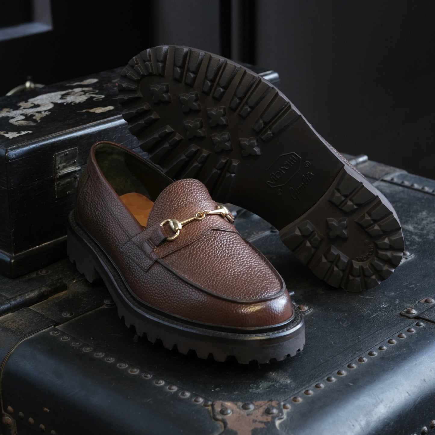 Blackstock & Weber Mason Horsebit Loafer Vibram 1757 (Chocolate)