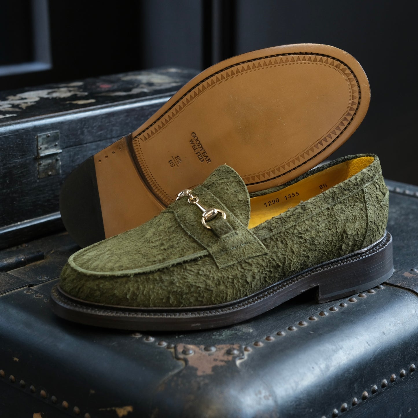 Blackstock & Weber Mason Horsebit Loafer (Moss)