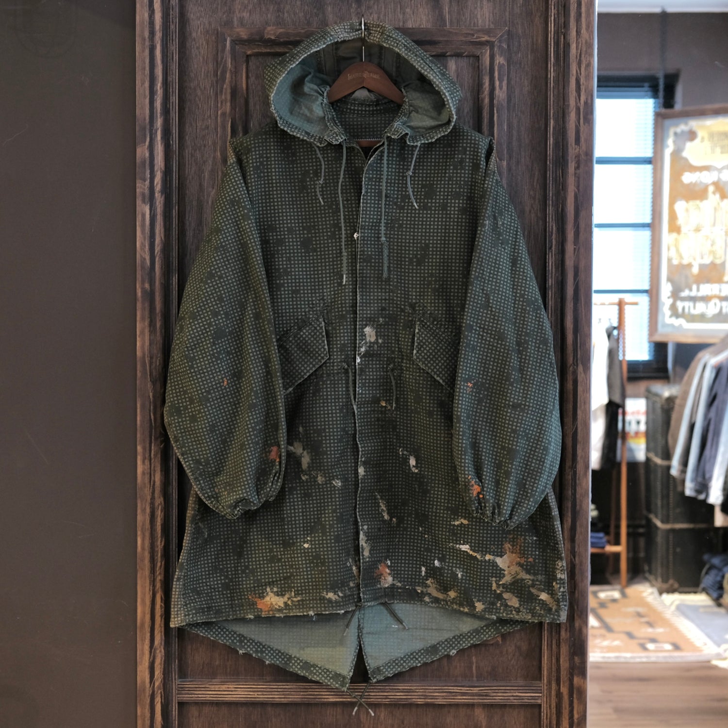 ANACHRONORM Remaked Desert Night Camouflage Coat