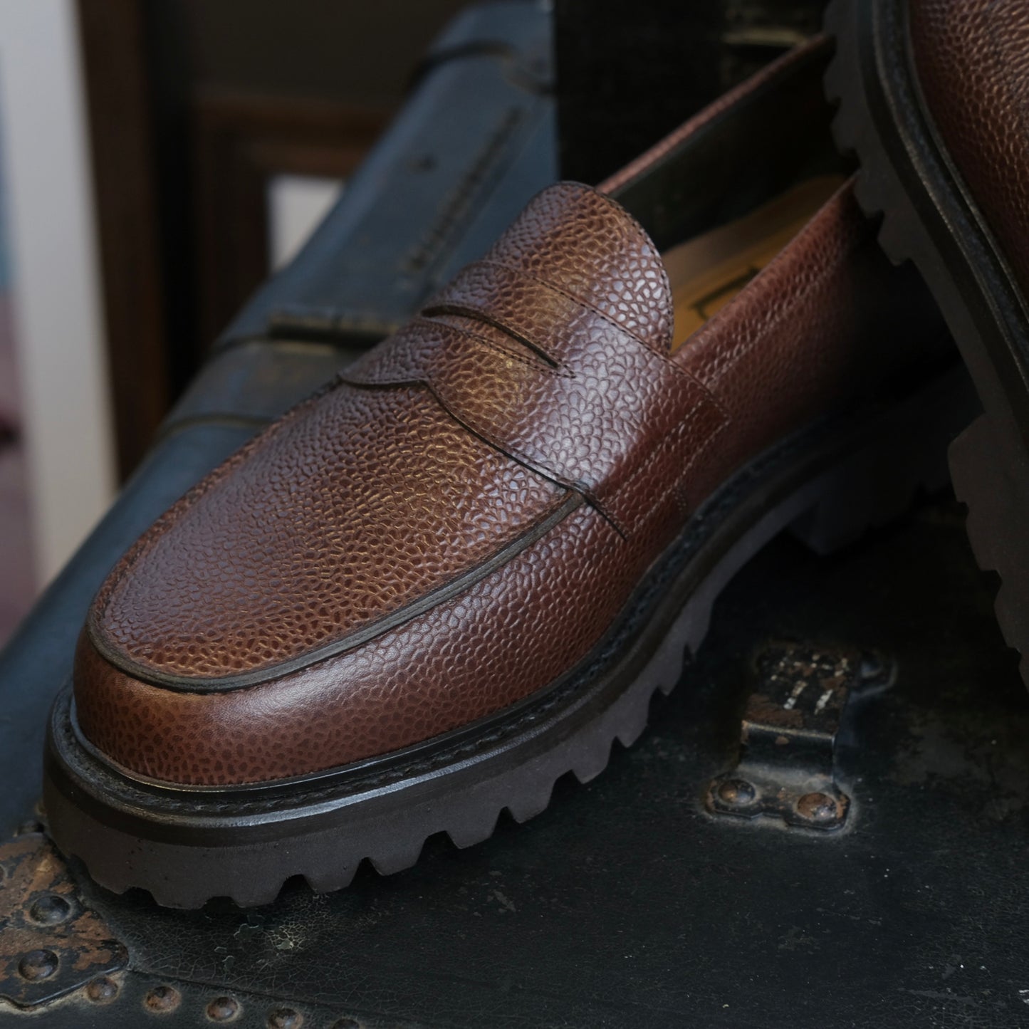 Blackstock & Weber Ellis Penny Loafer Vibram 1757 (Chocolate)