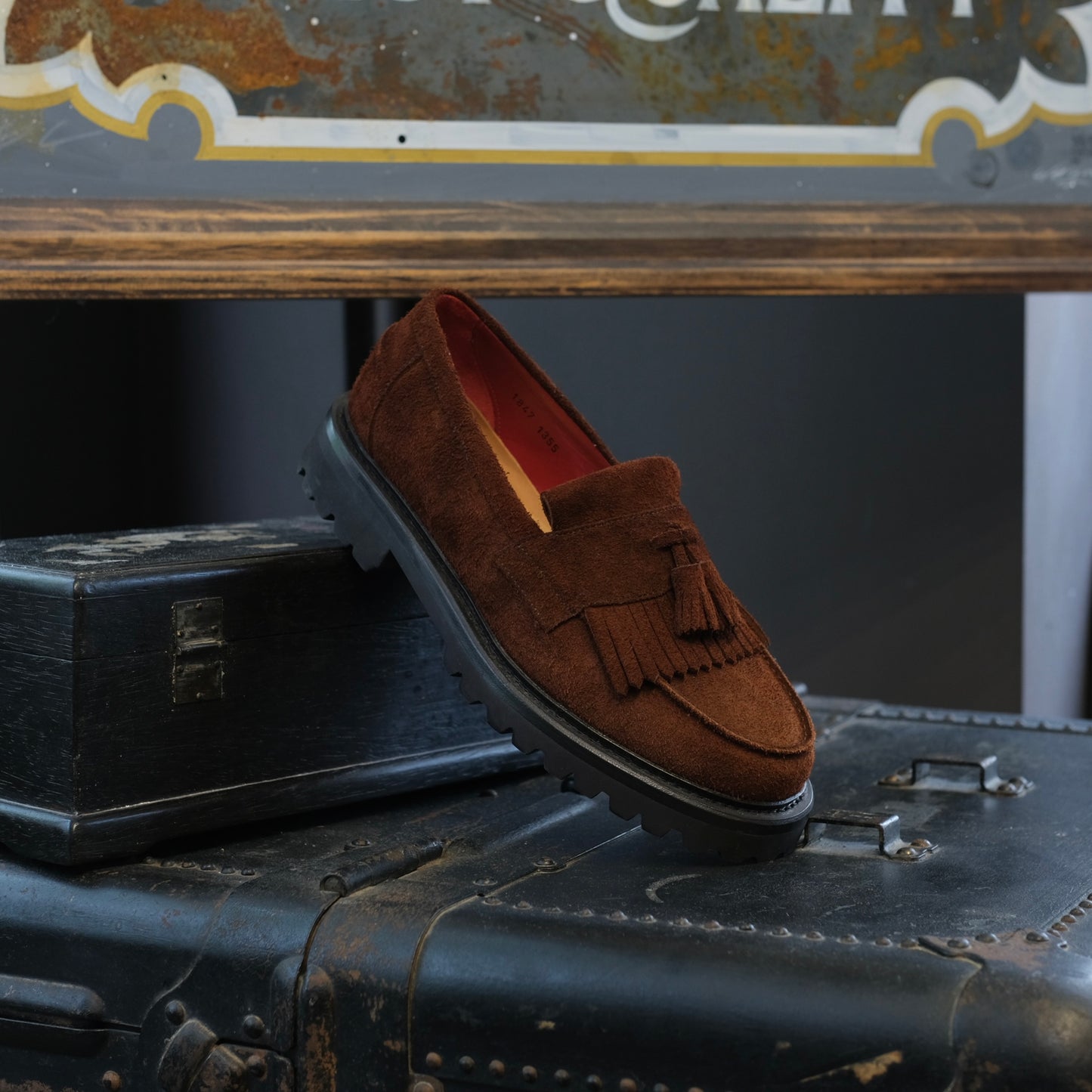 Blackstock & Weber Kiltie Loafer (Chestnut)