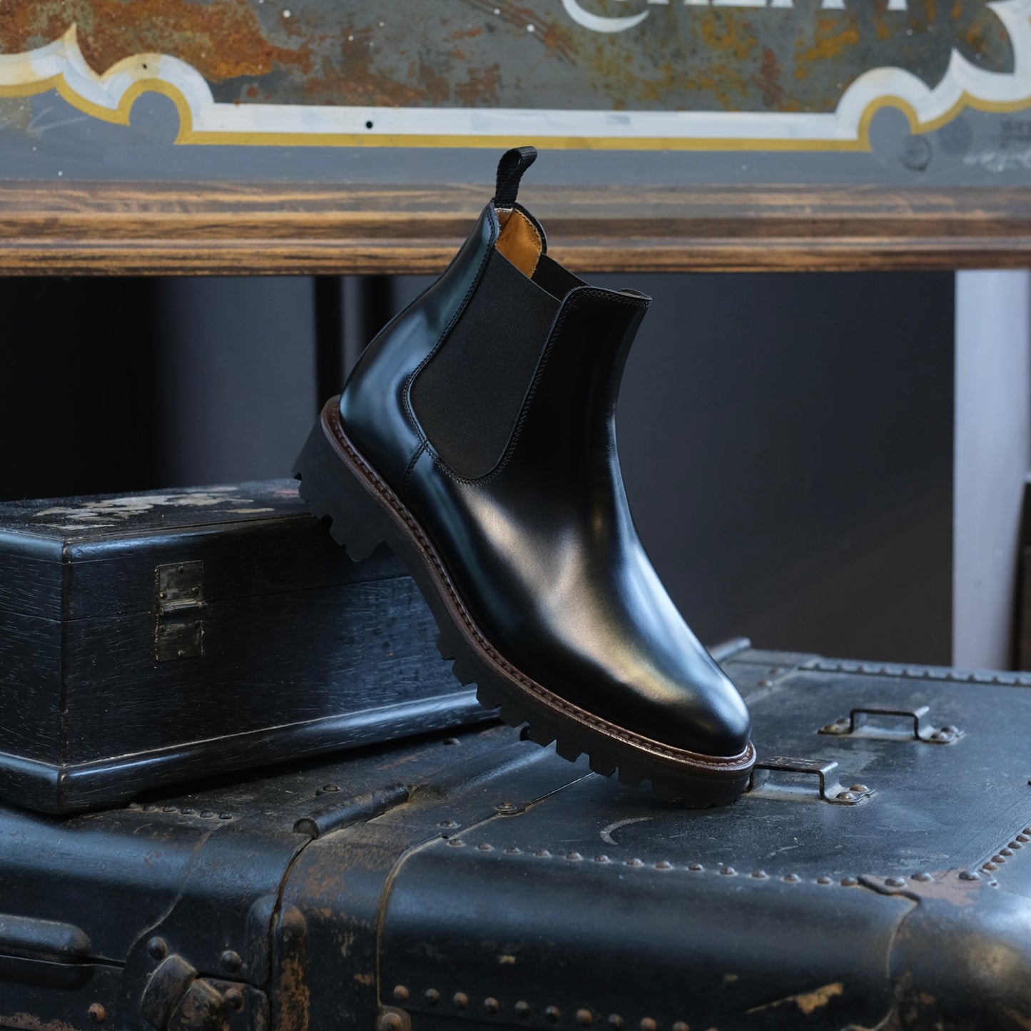 Berwick1707 Chelsea Boot (Rubber Soles)