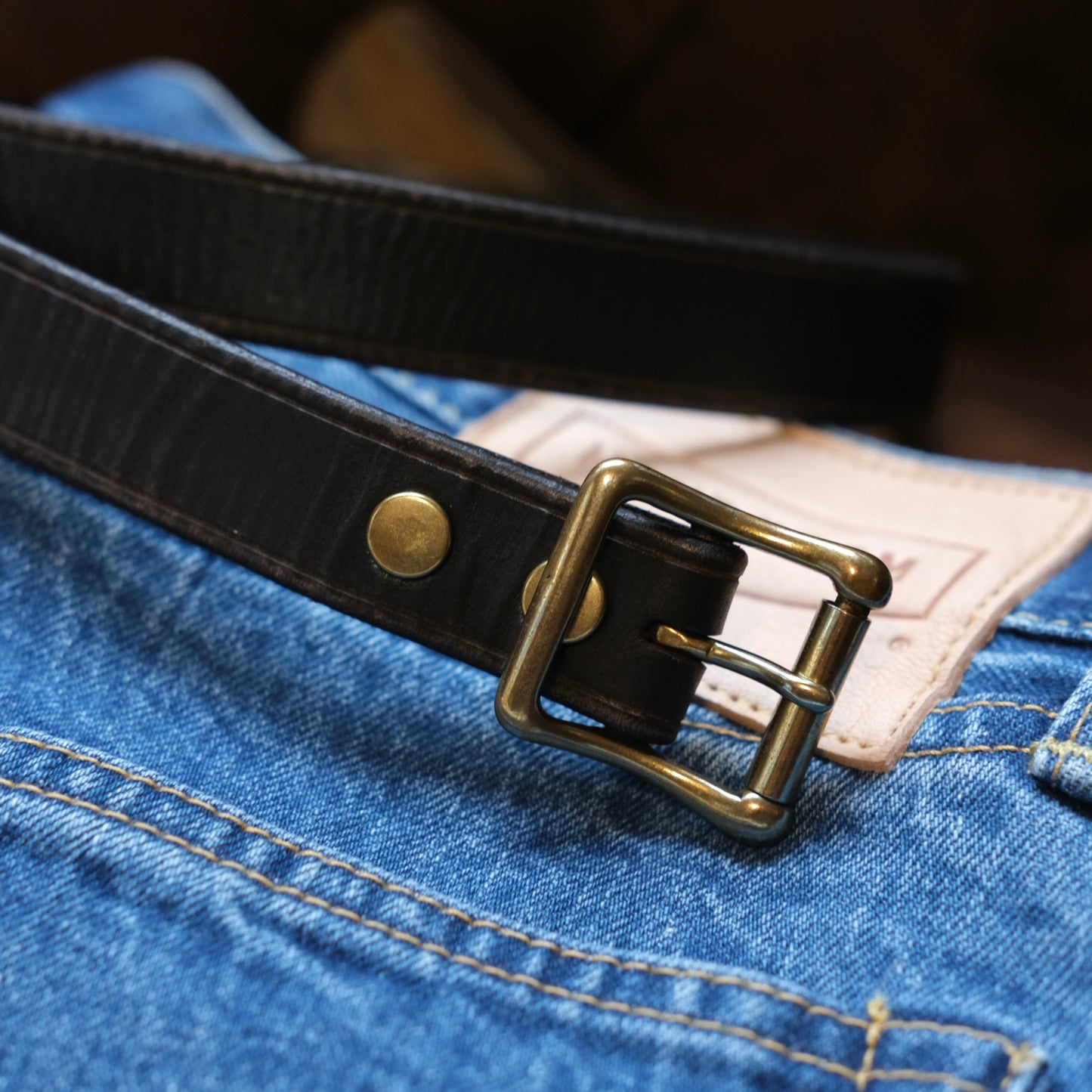 VASCO Leather Garrison Belt (Narrow)