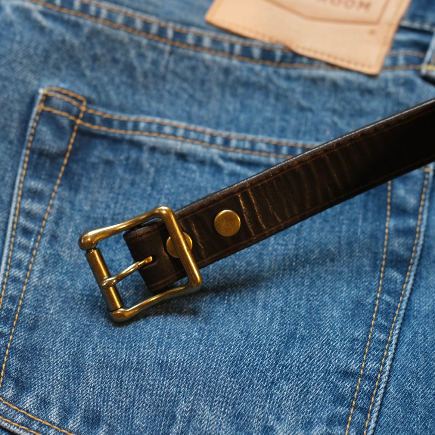 VASCO Leather Garrison Belt (Narrow)