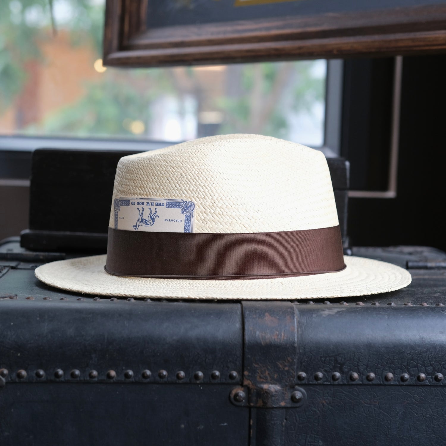 THE H.W. DOG & CO. N Panama Hat Short