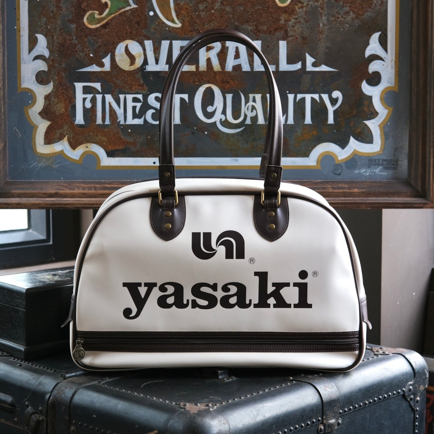 Yasaki x Leather Healer 1985 Bowling Bag Y22-126