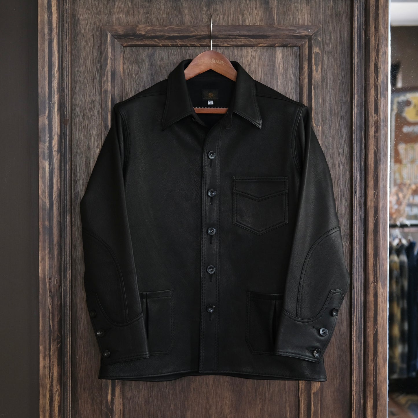 BLACK SIGN 1930s Deerskin Pigpen Jacket