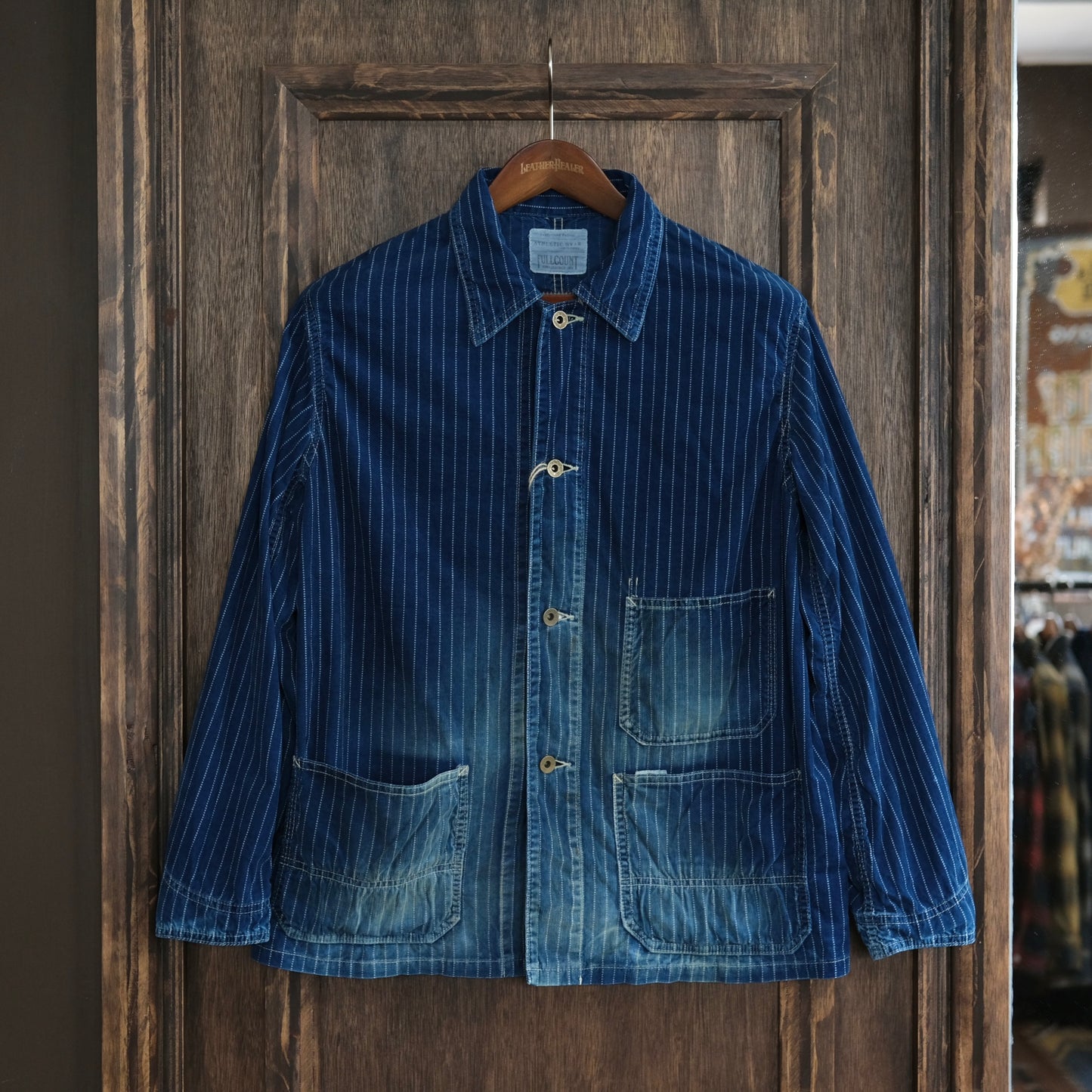 FULL COUNT Indigo Wabash Corduroy Chore Jacket HW