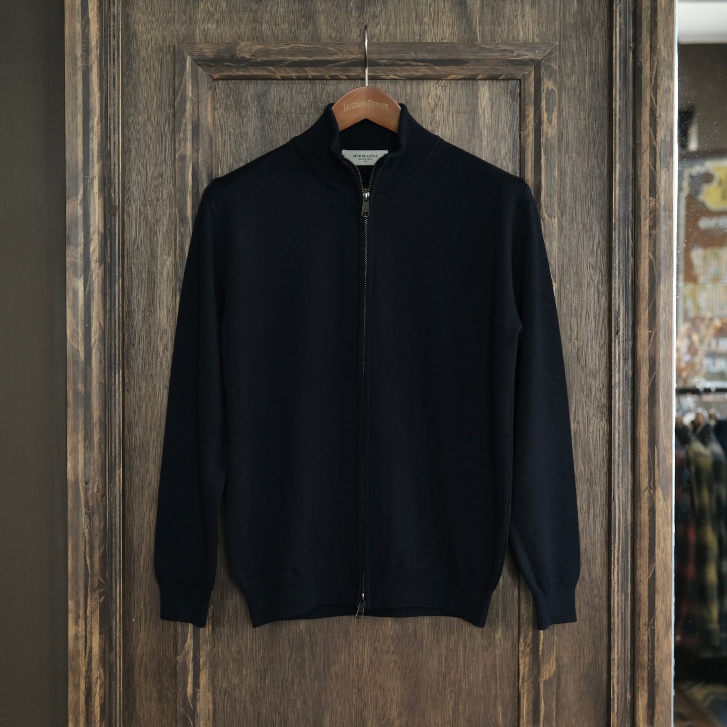 MOONCASTLE Wool Fullzip Blouson