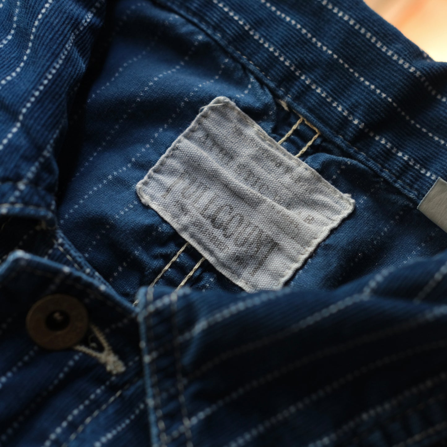 FULL COUNT Indigo Wabash Corduroy Chore Jacket HW