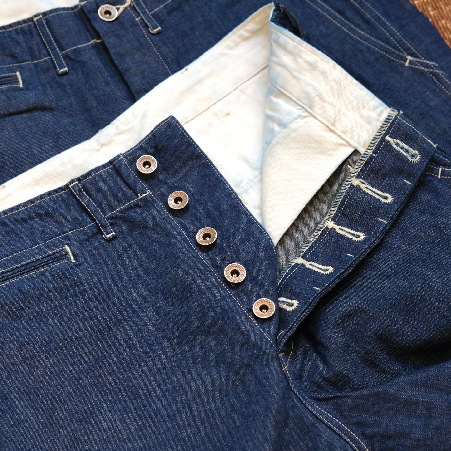 FULL COUNT U.S. Army Chino M-41 Denim