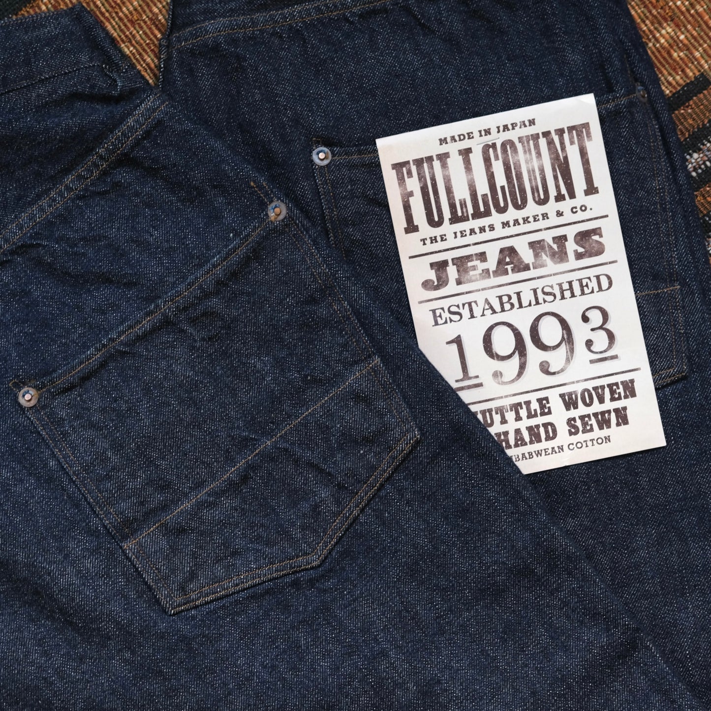 FULL COUNT 1373 Son Of The Soil Denim