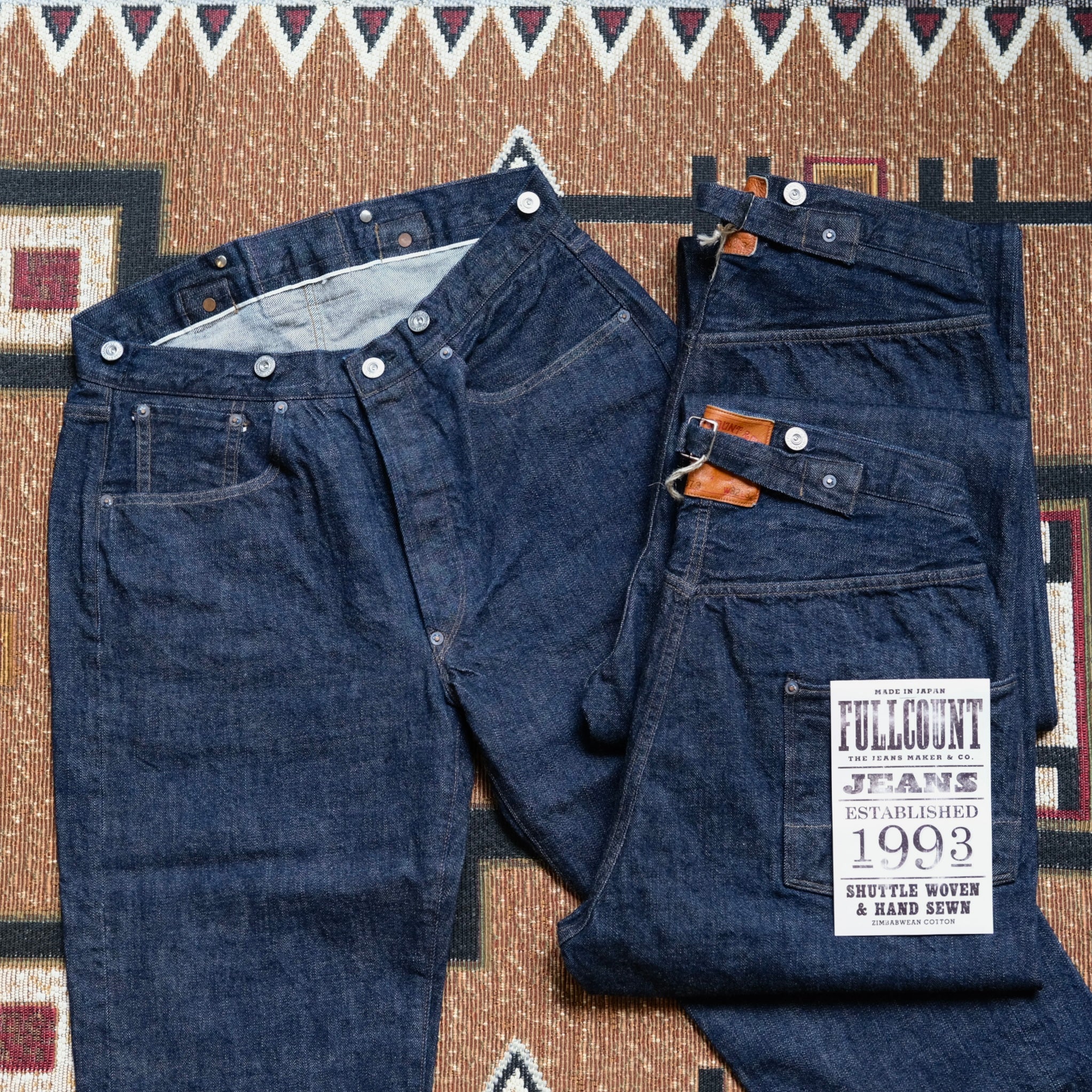 FULL COUNT 1373 Son Of The Soil Denim – Leather Healer