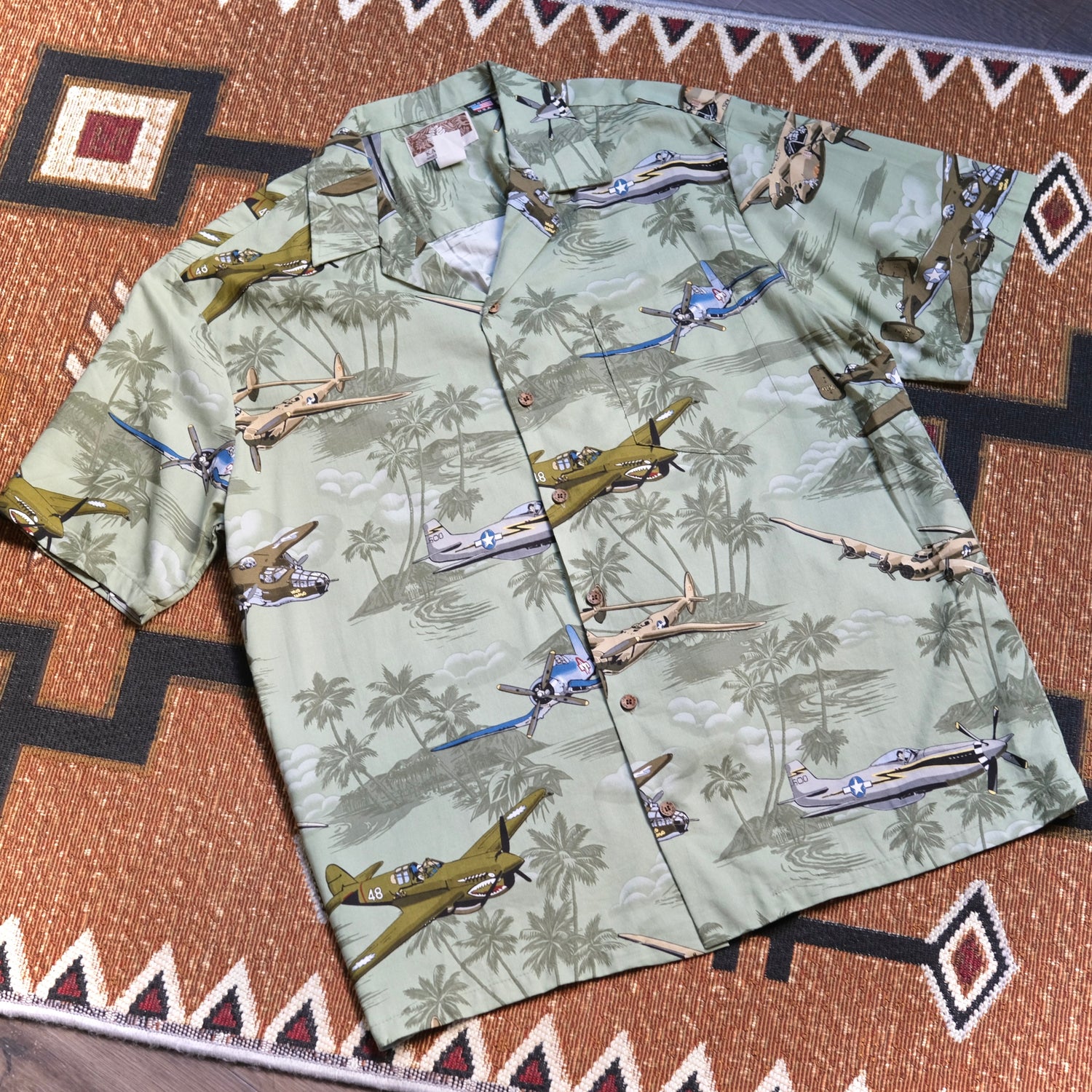RJC Lighting & 48 Airplanes Aloha Shirt