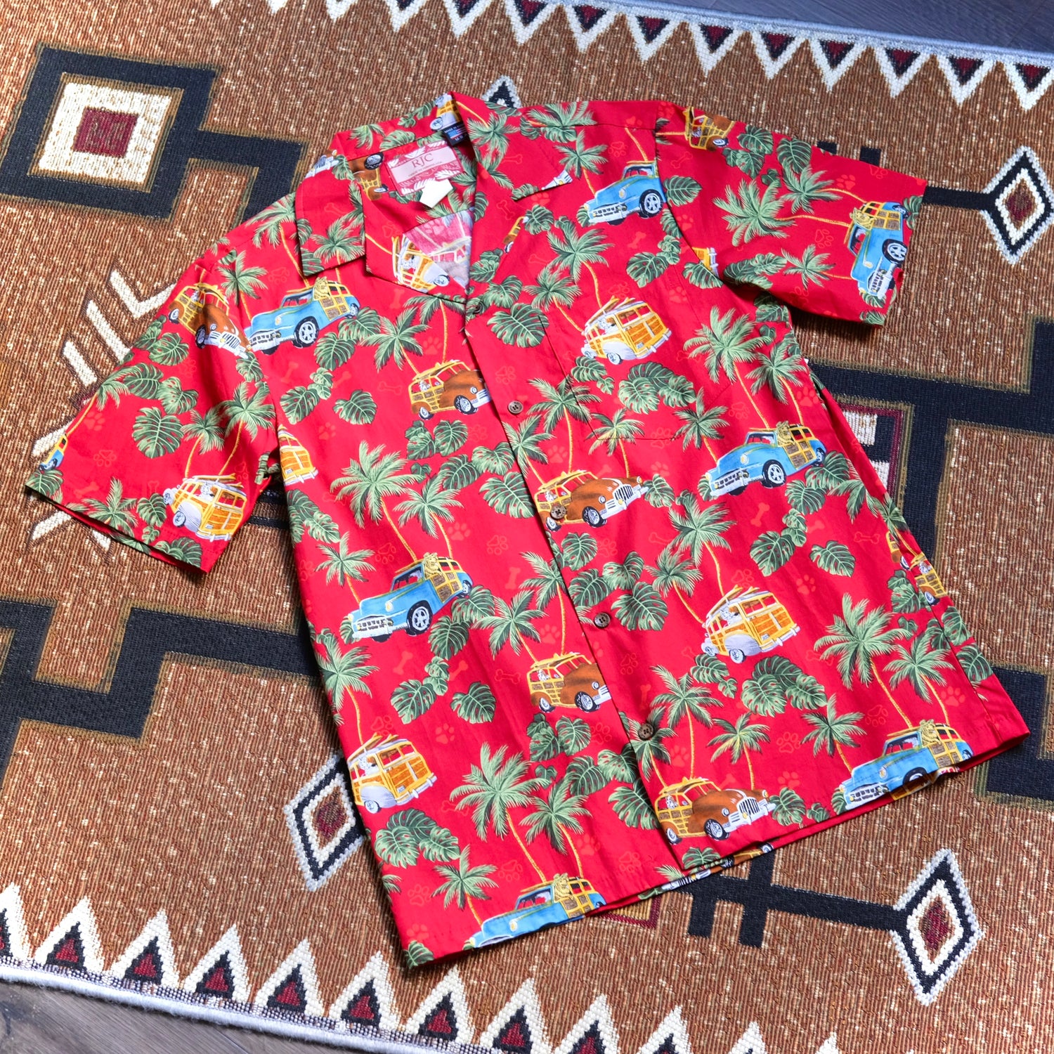 RJC Woody Island Ride Aloha Shirt