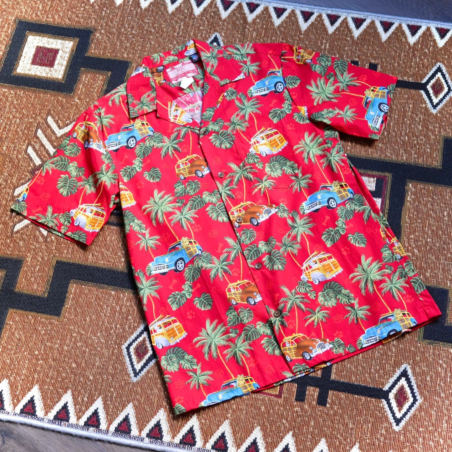 RJC Woody Island Ride Aloha Shirt