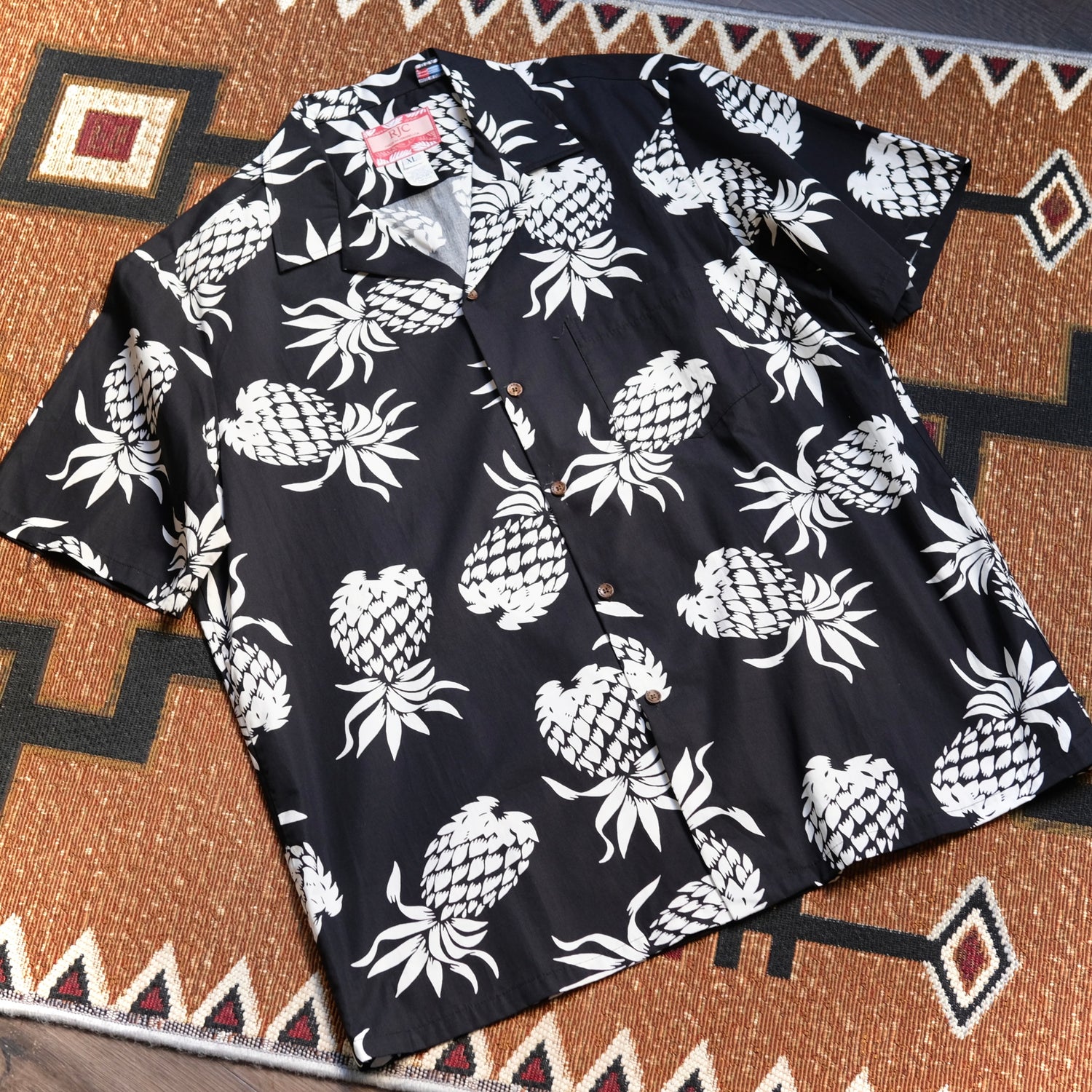 RJC Lanai Pineapples Aloha Shirt