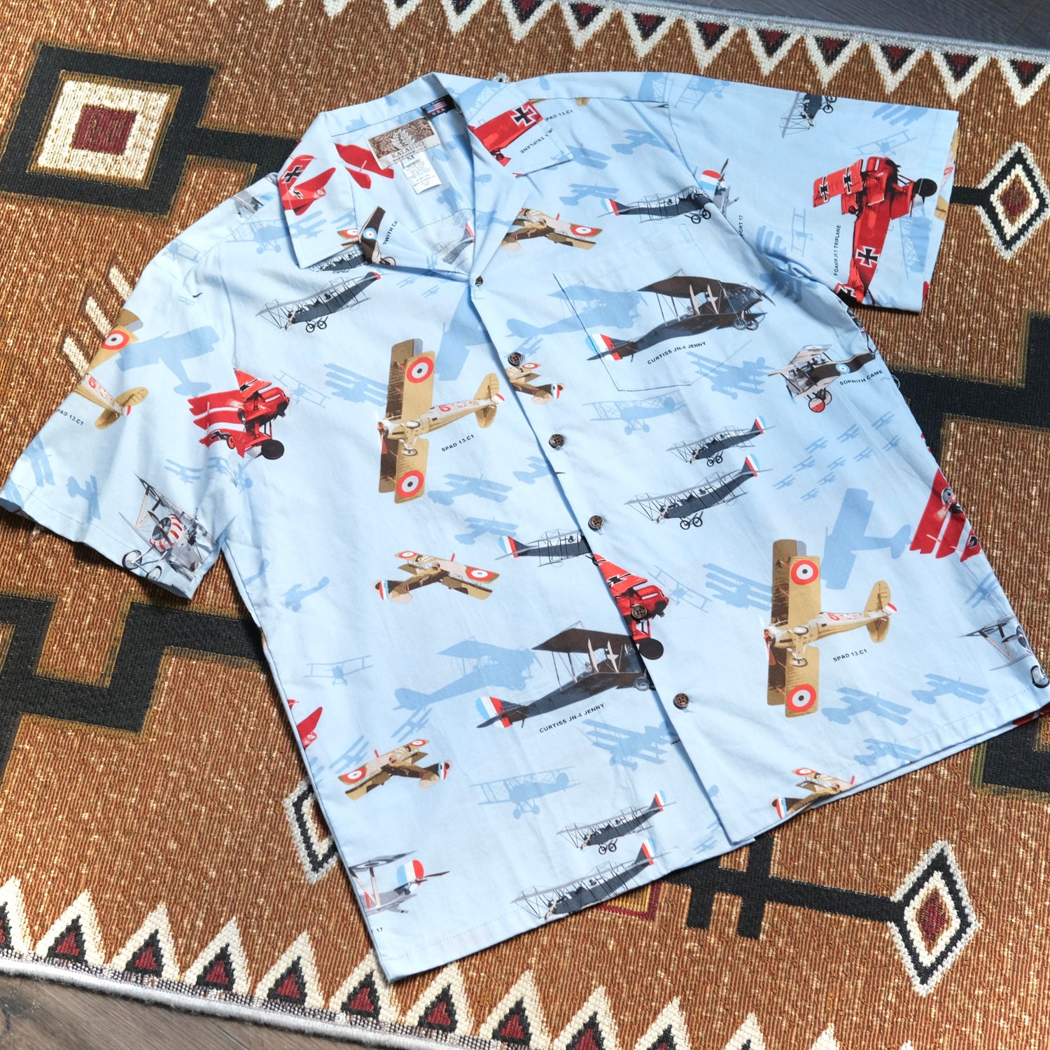 RJC Biplanes Aloha Shirt