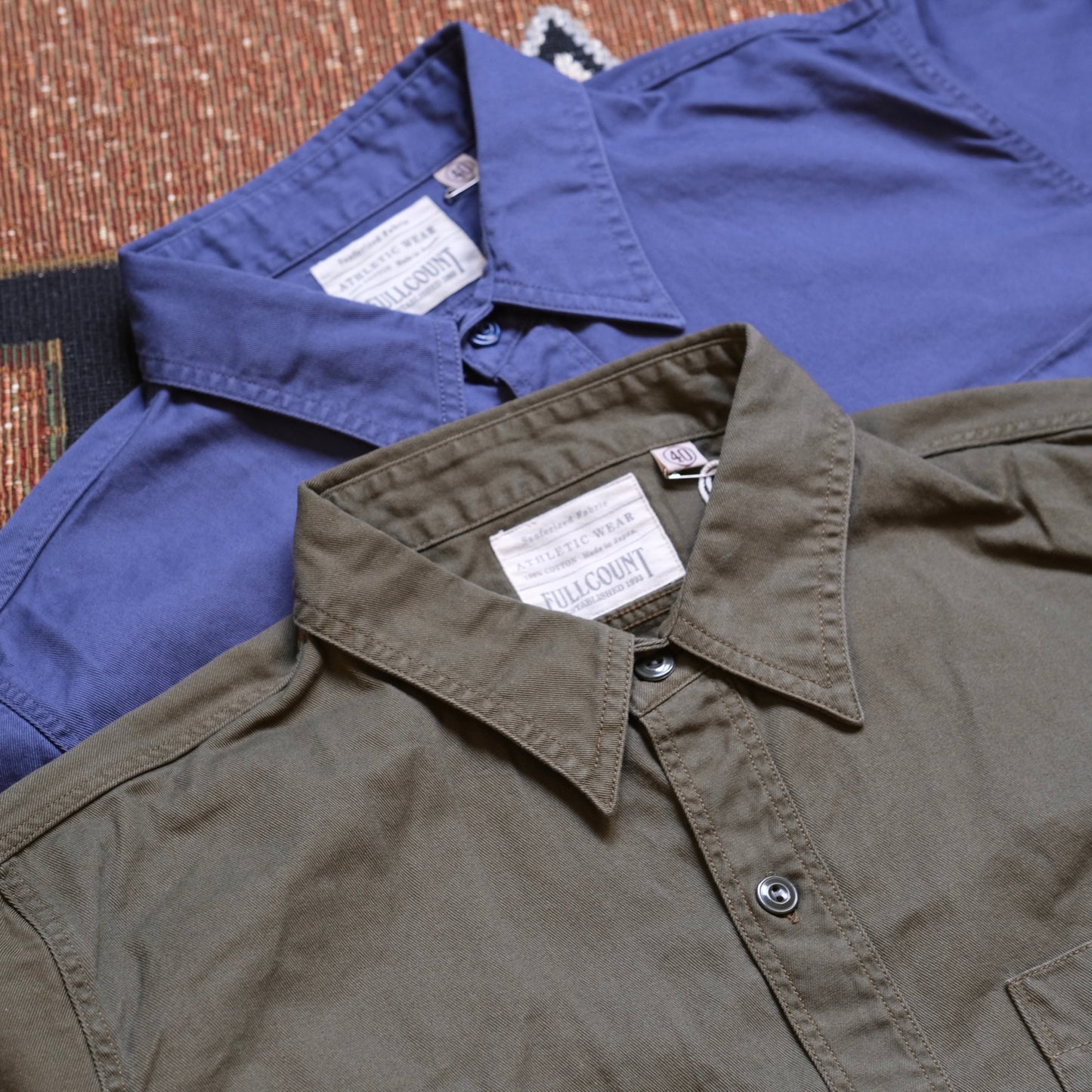 FULL COUNT Twill Work Shirt