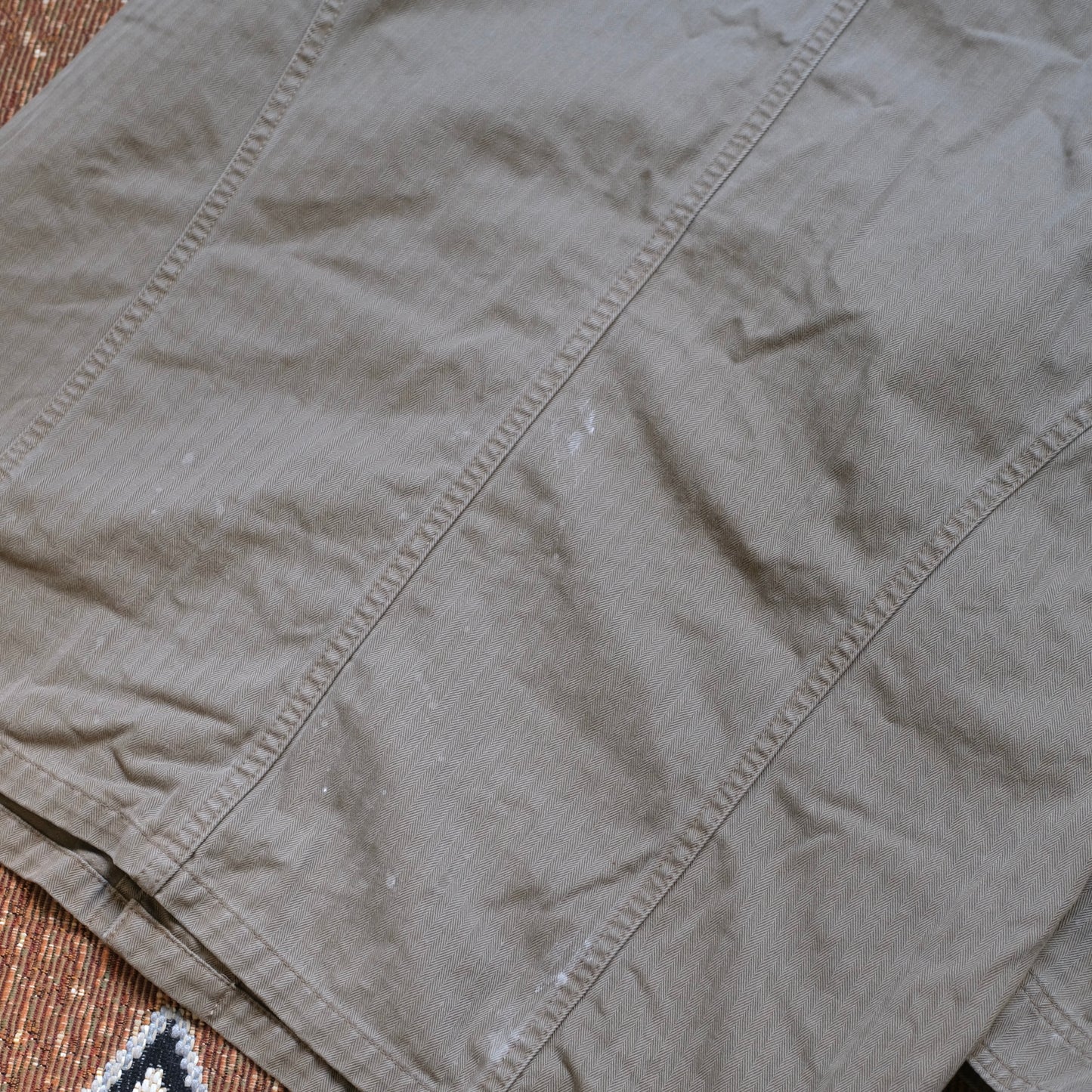 FULL COUNT HBT Military Chore Jacket