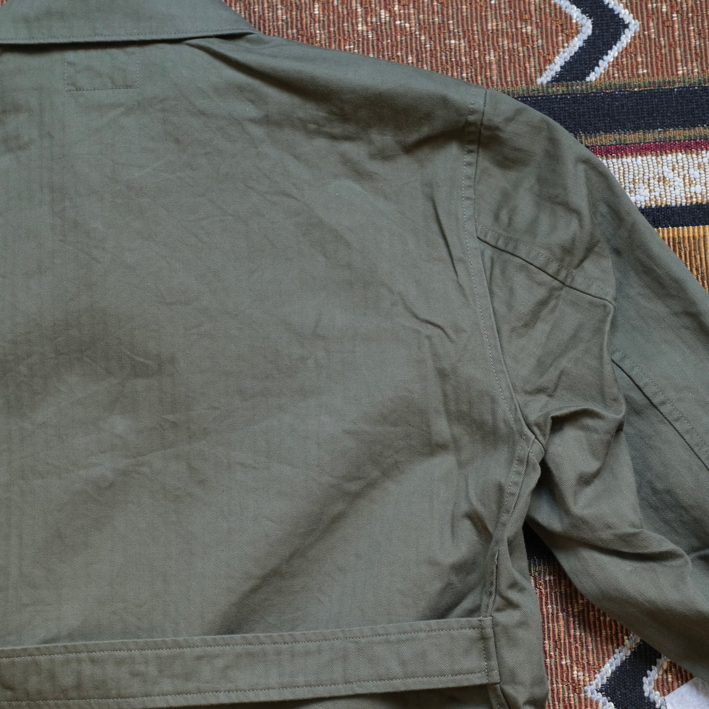 BLACK SIGN Military Herringbone Surgeon Jacket