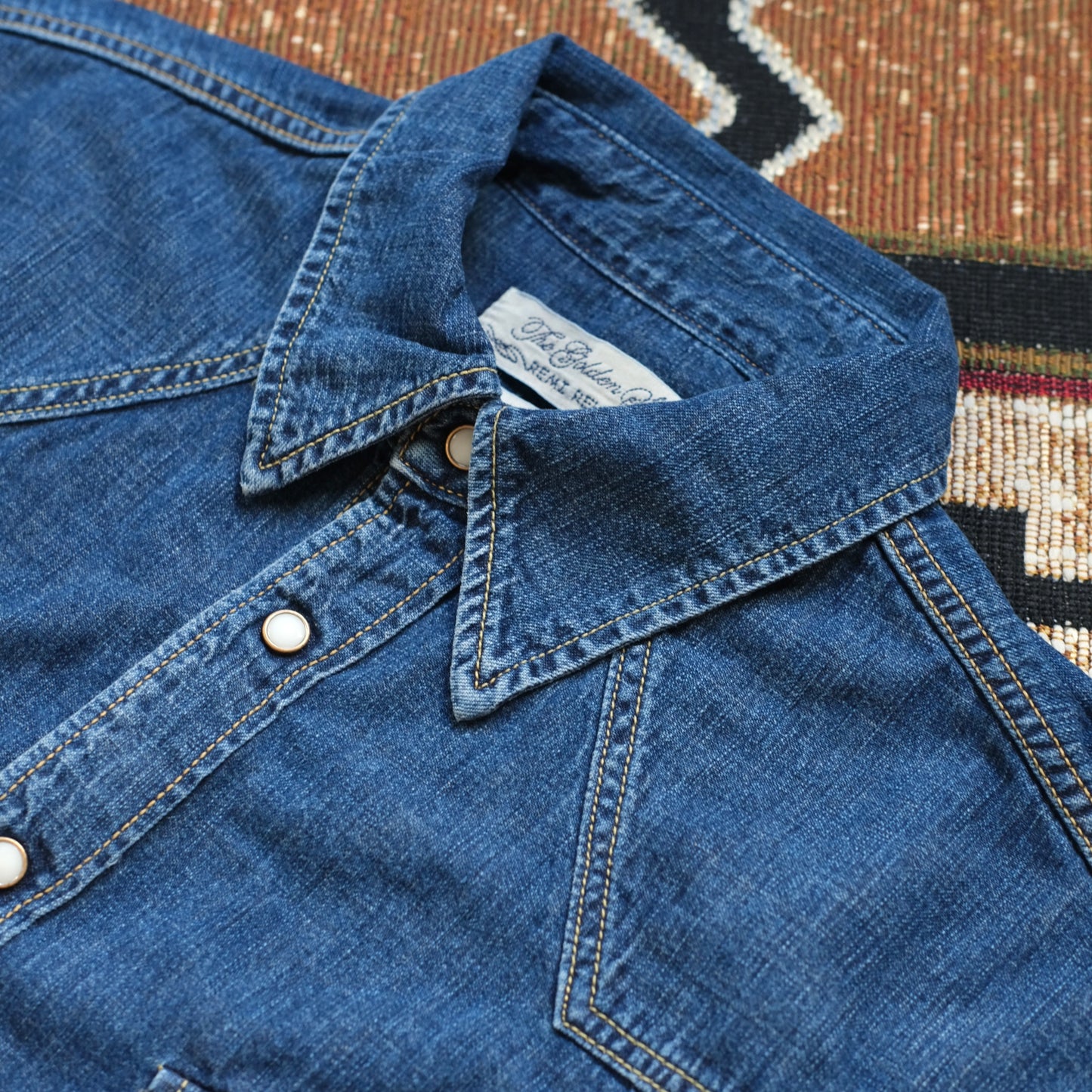 REMI RELIEF Denim Western Shirt